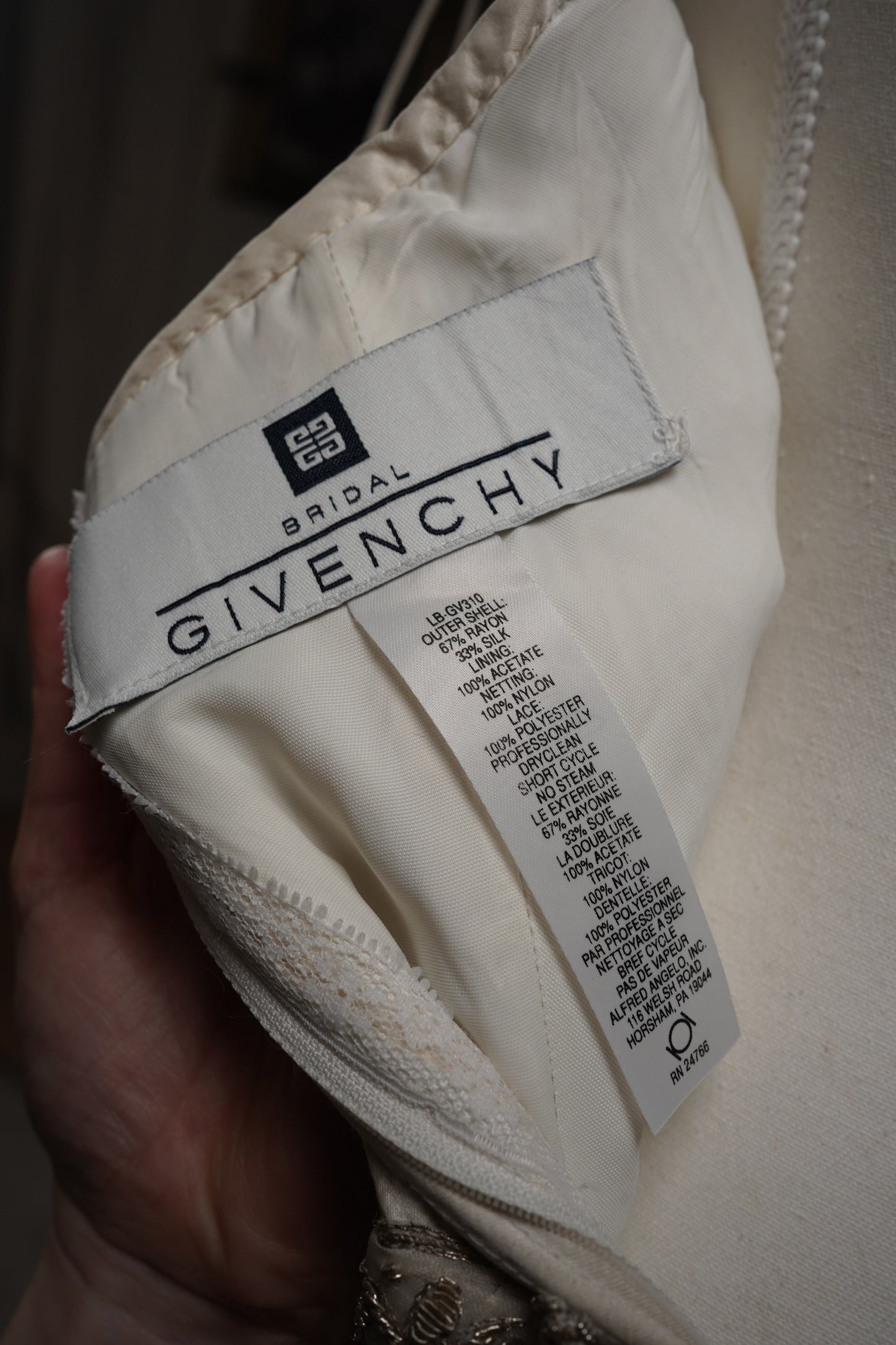Givenchy Bridal Wedding Gown (S)