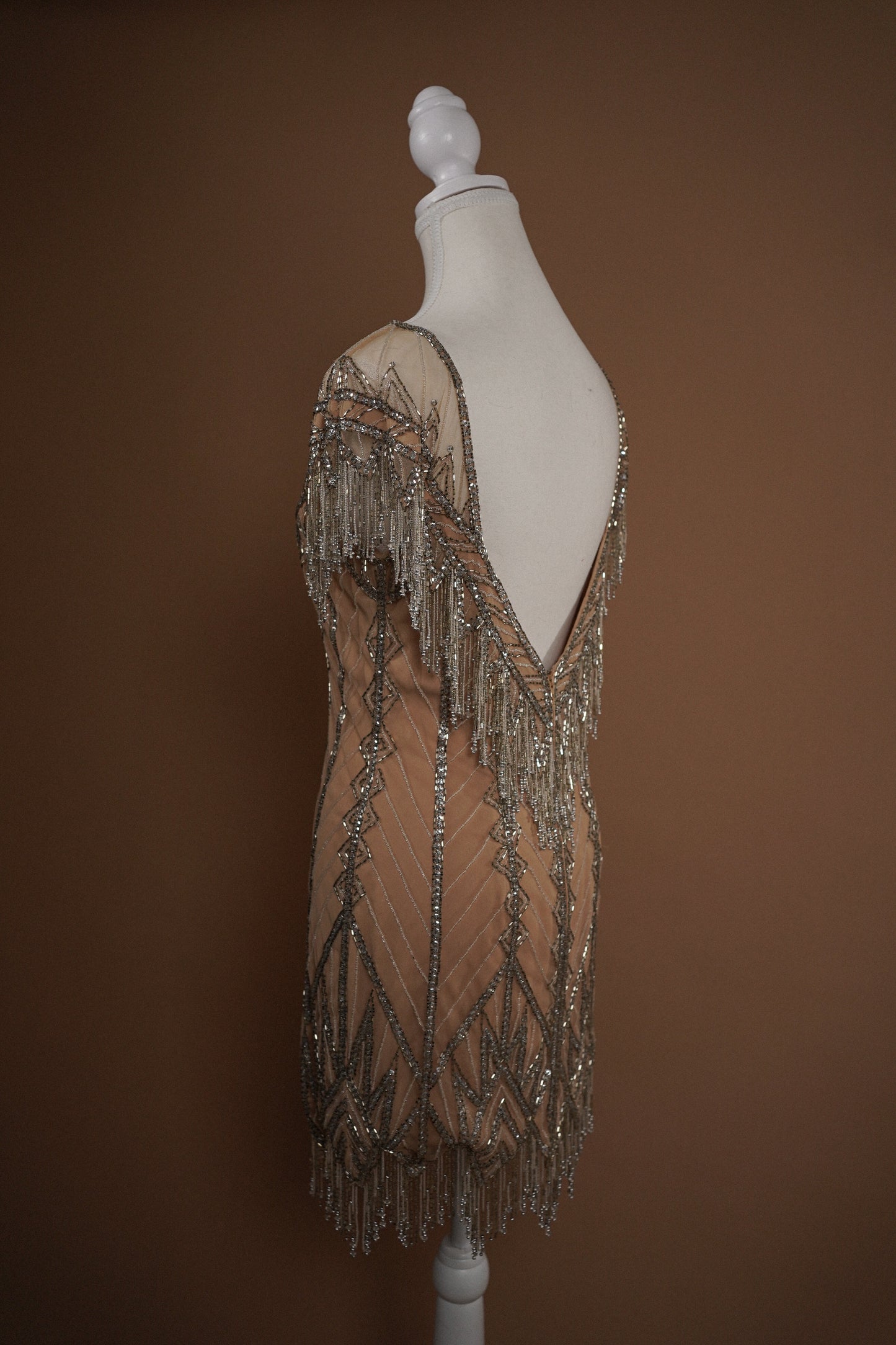 Bob Mackie FW 1991 Beaded Mini Dress