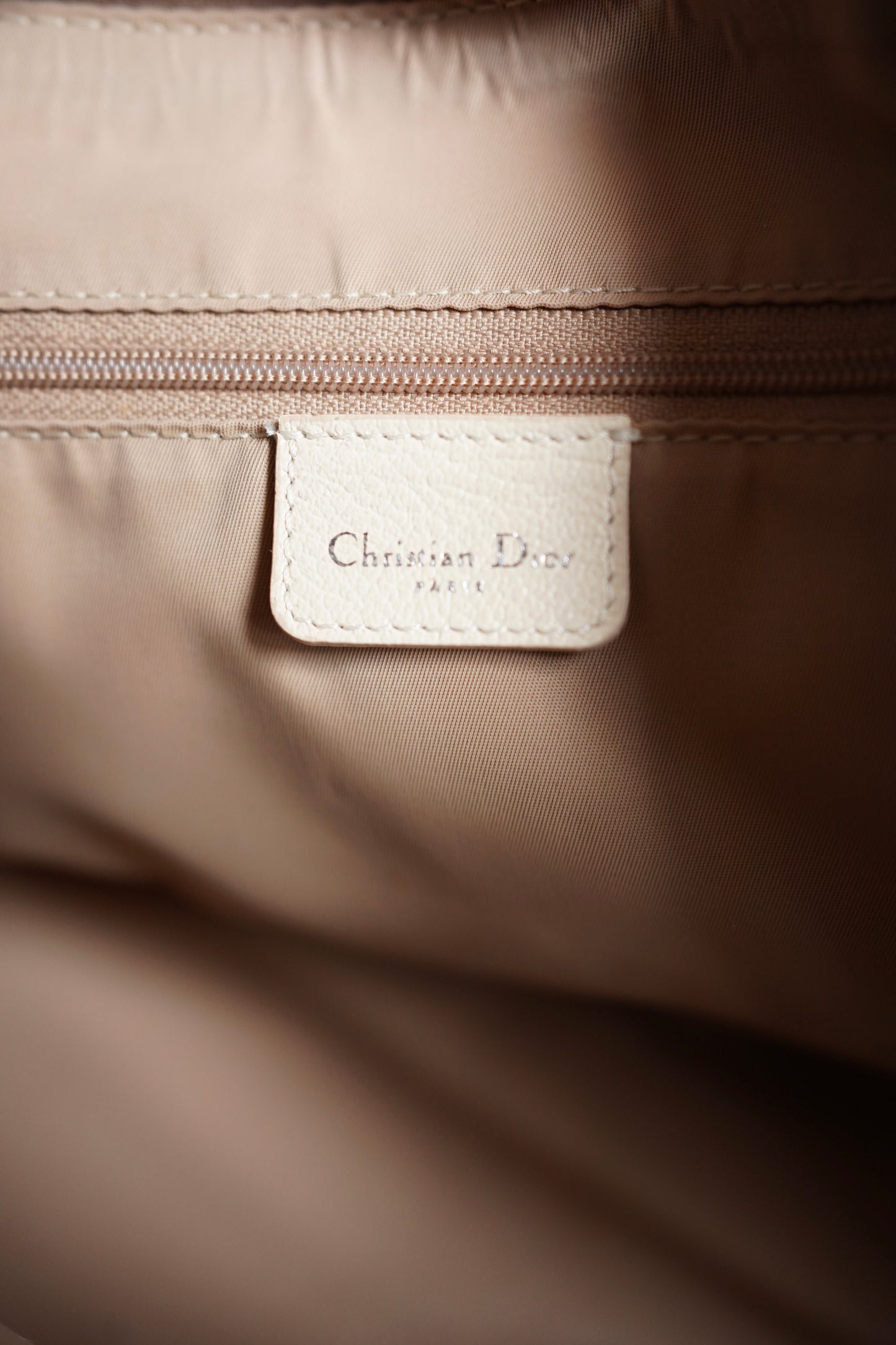 Vintage Dior Embroidered Boston Bag