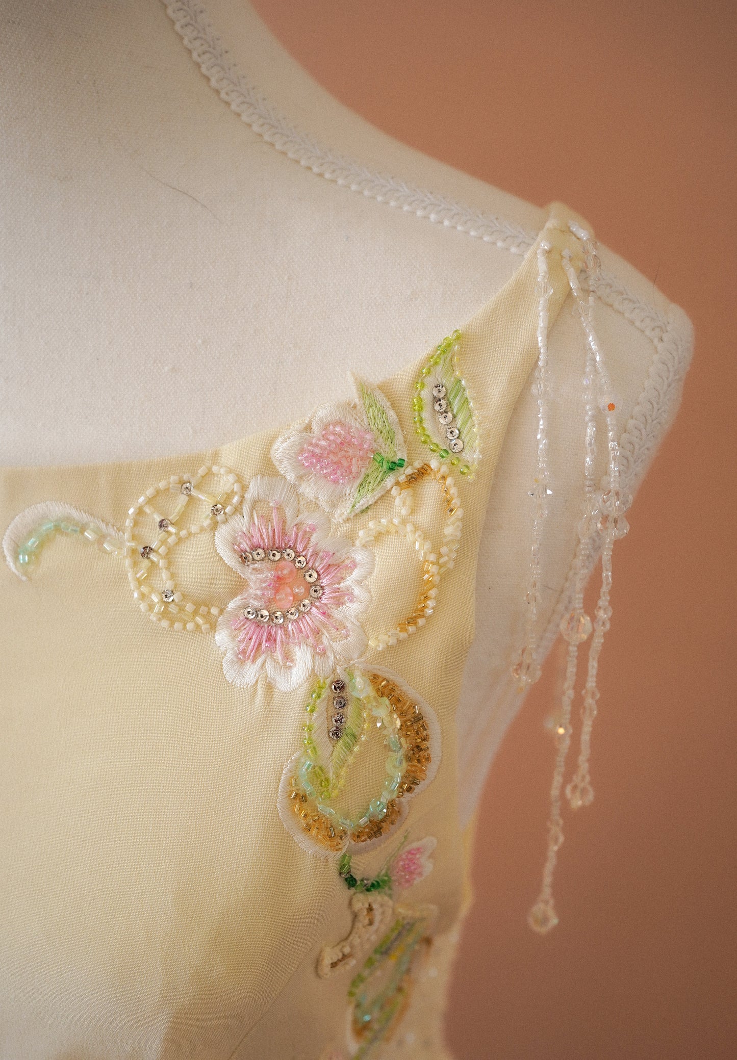 Stephen Yearick Butter Yellow Gown (S-M)