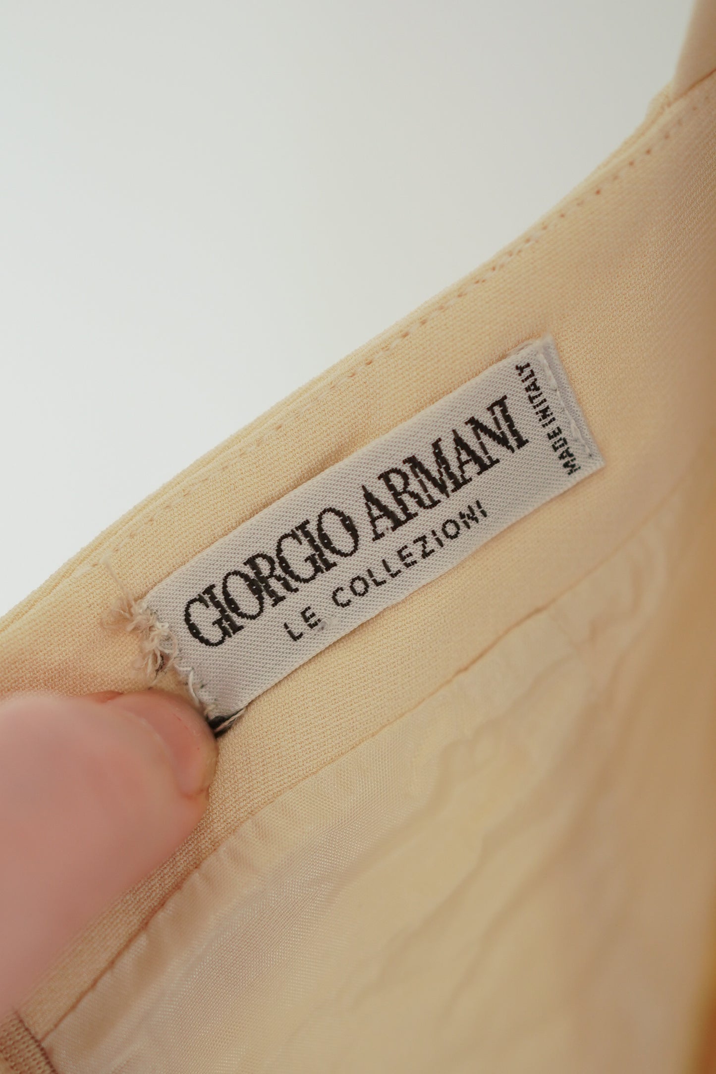 Giorgio Armani Beaded Column Dress