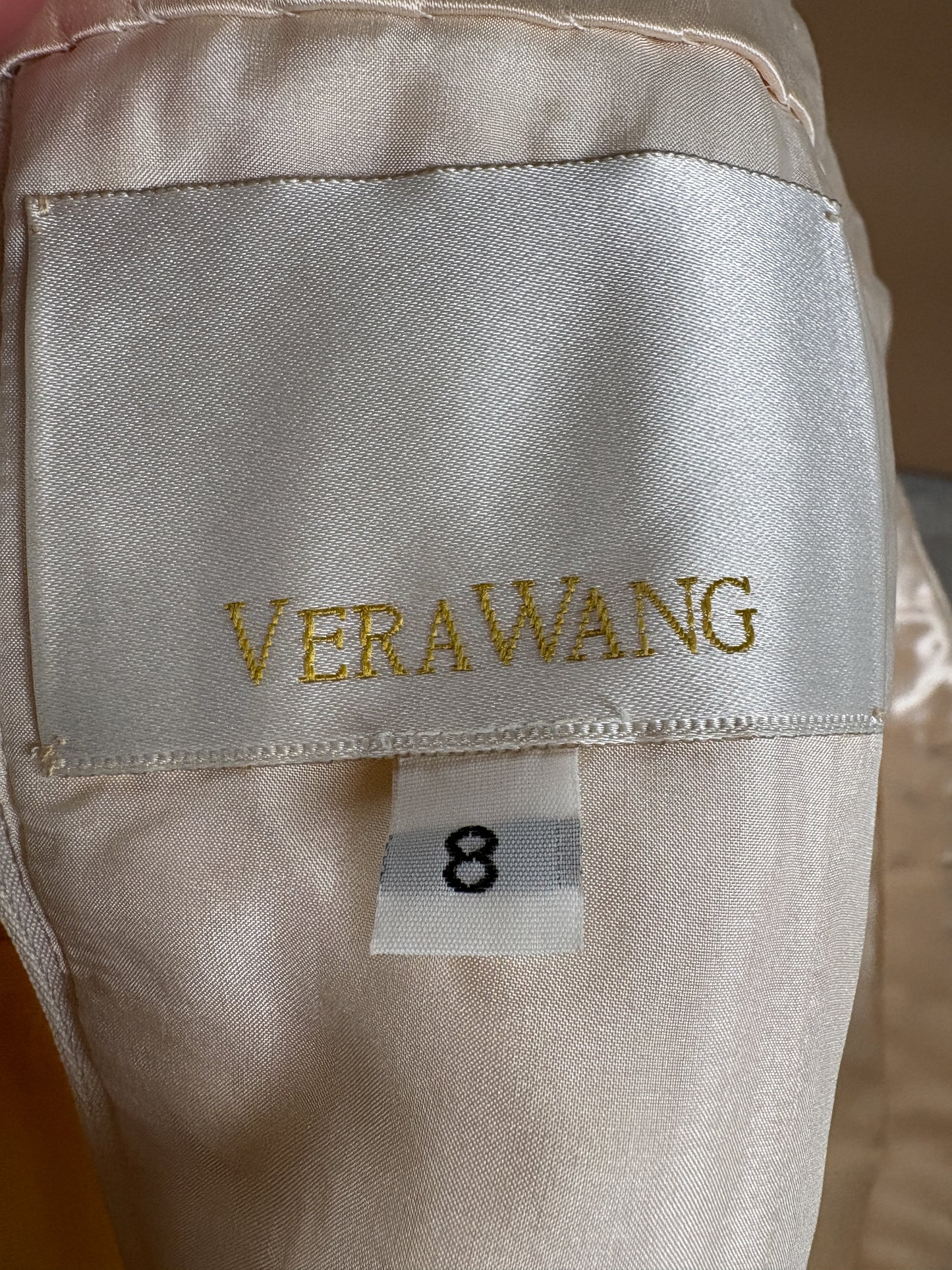 Vintage Vera Wang Strapless Wedding Gown