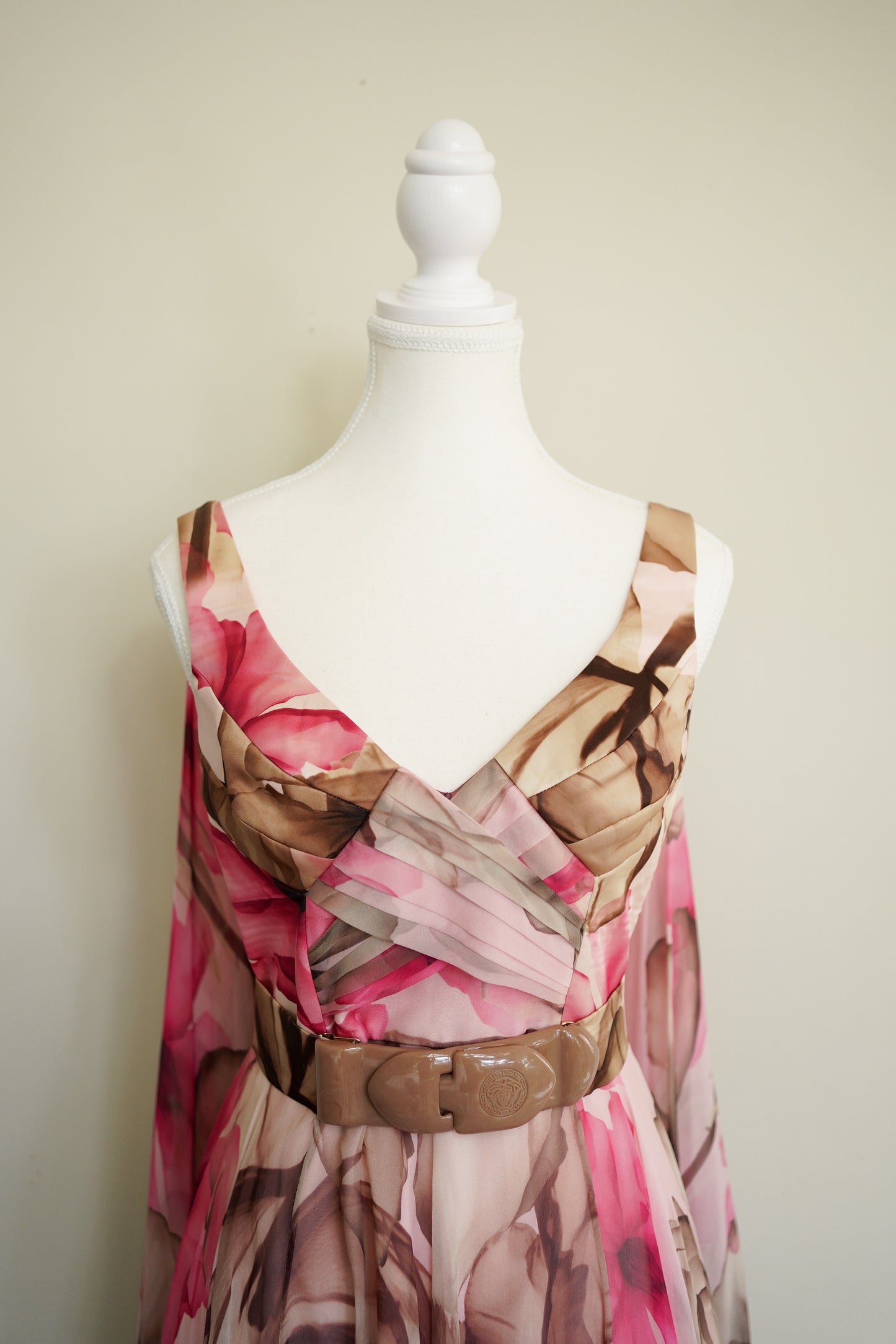 Versace Resort 2008 Silk Chiffon Dress