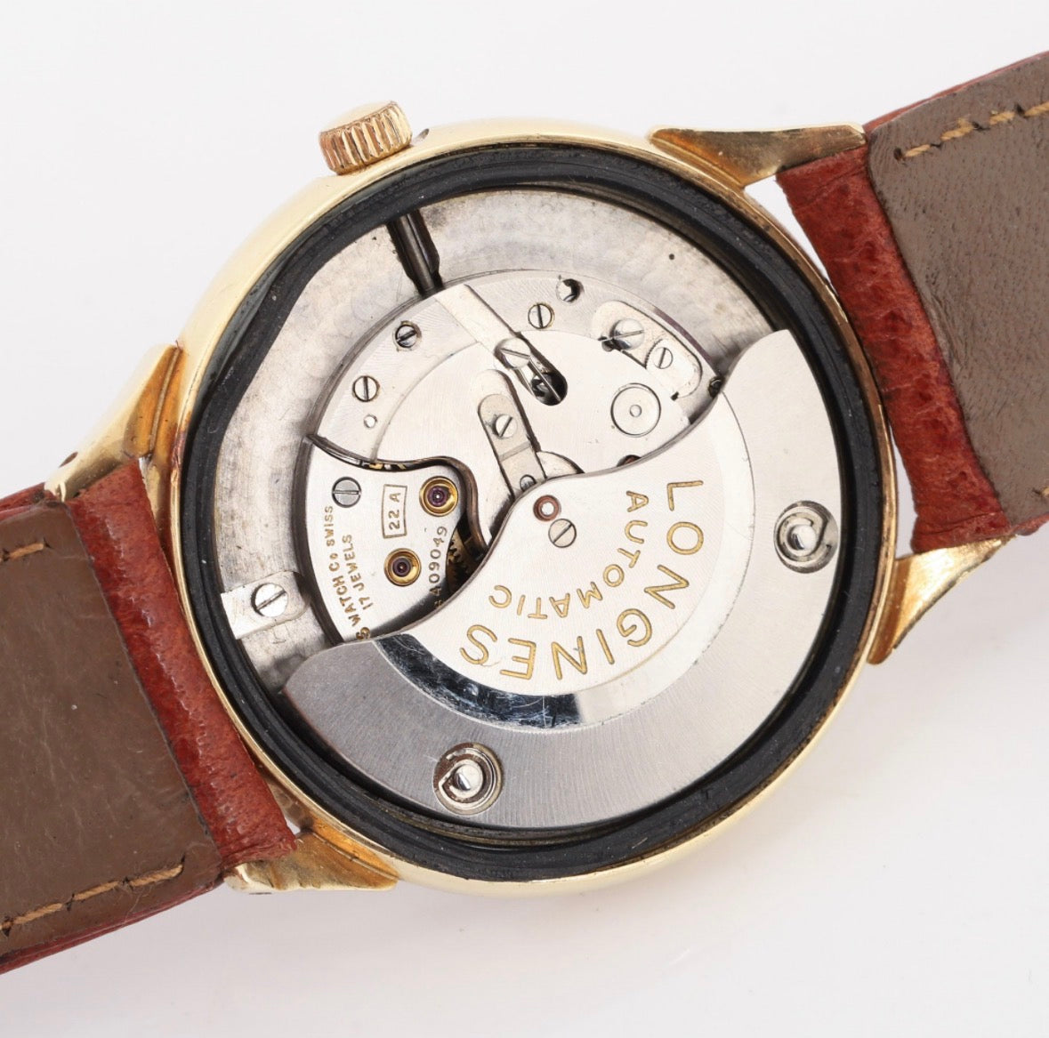 Vintage Longines Solid 14k Gold Watch