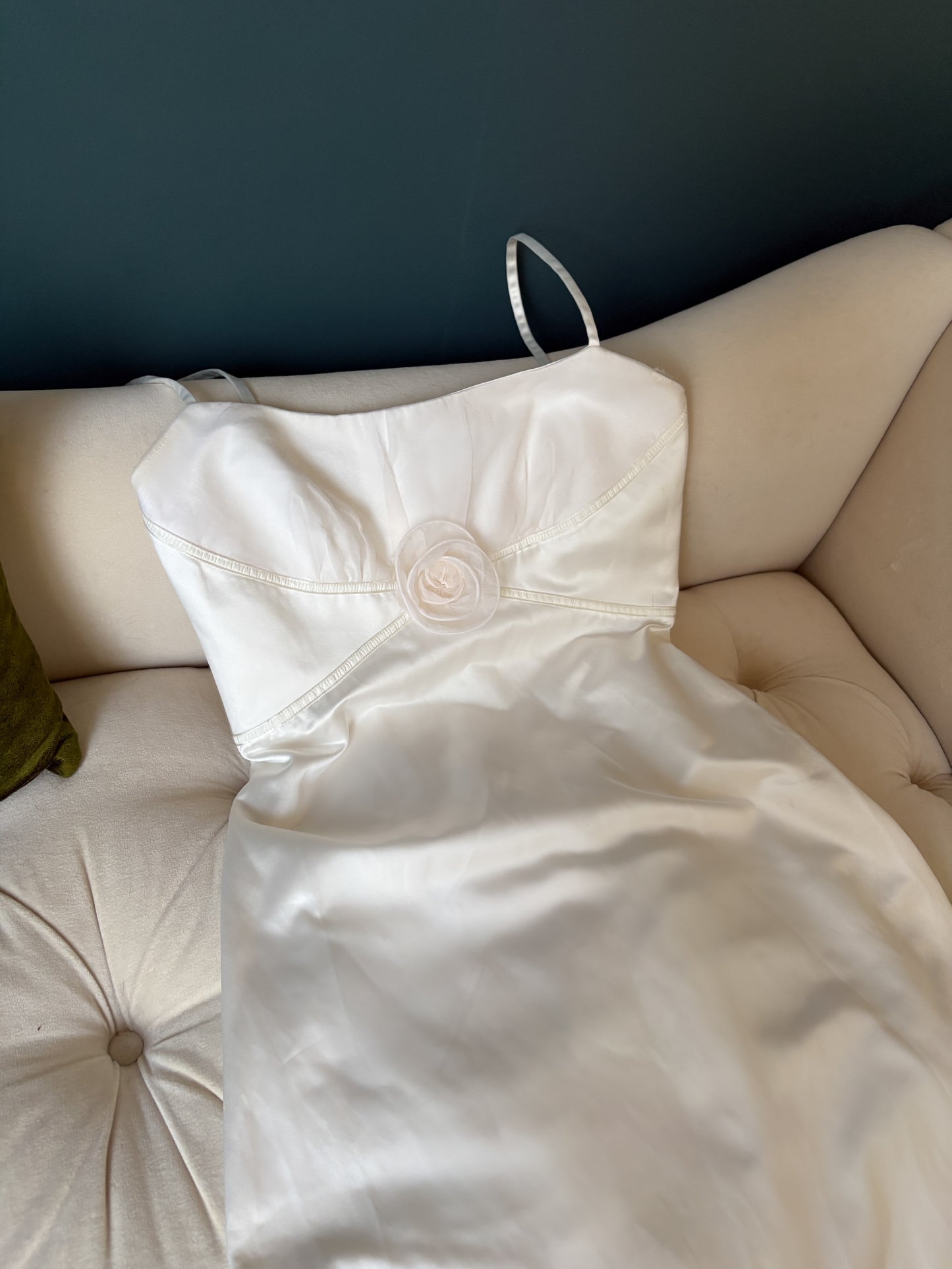 Max Mara Rosette Wedding Dress