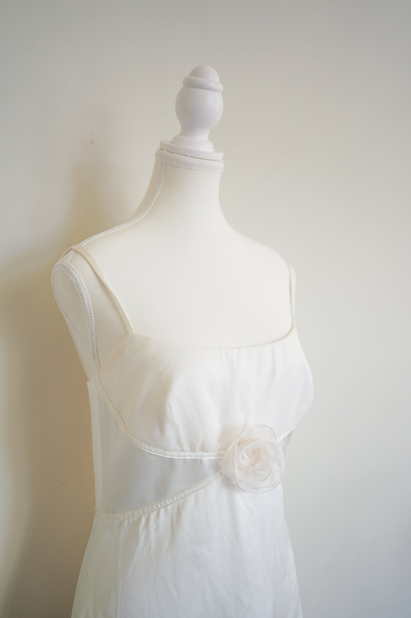 Max Mara Rosette Wedding Dress