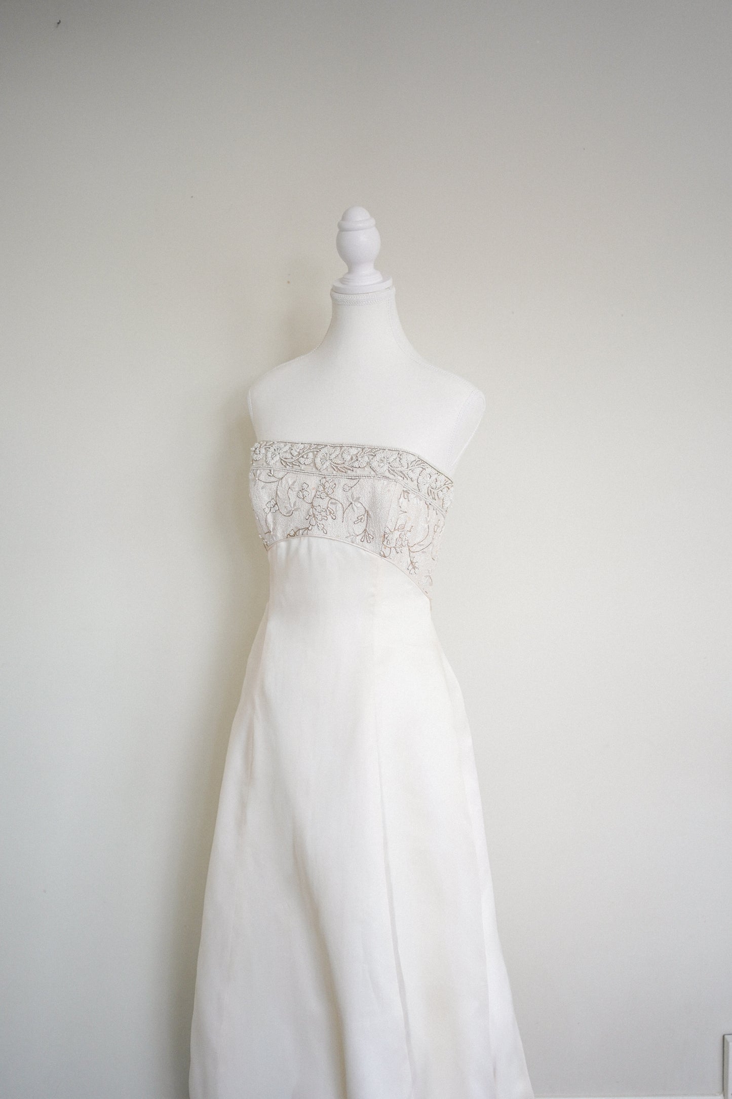 Givenchy Bridal Strapless Silk Gown