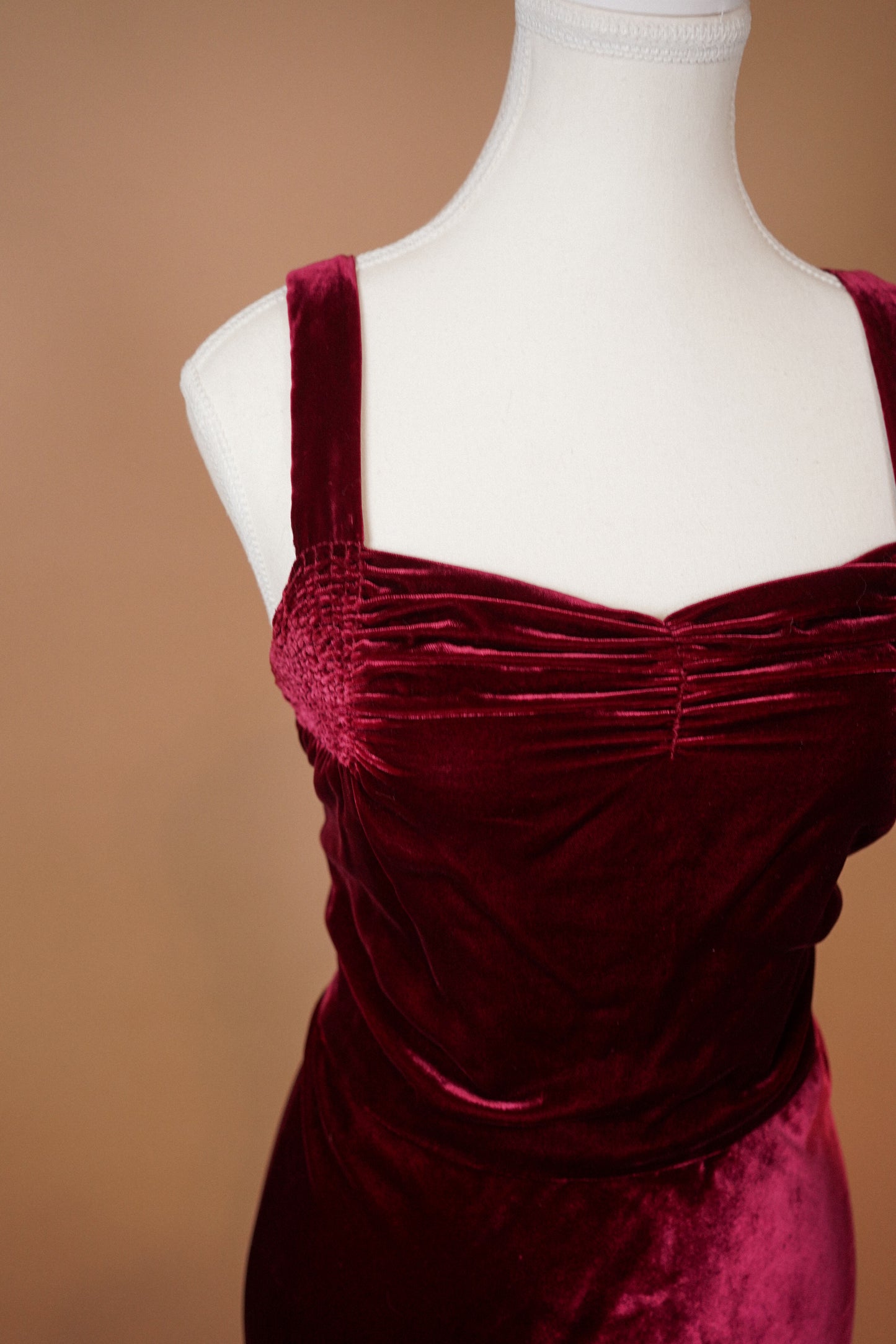 FW 2011 Runway Ralph Lauren Collection Velvet Dress (S-M)