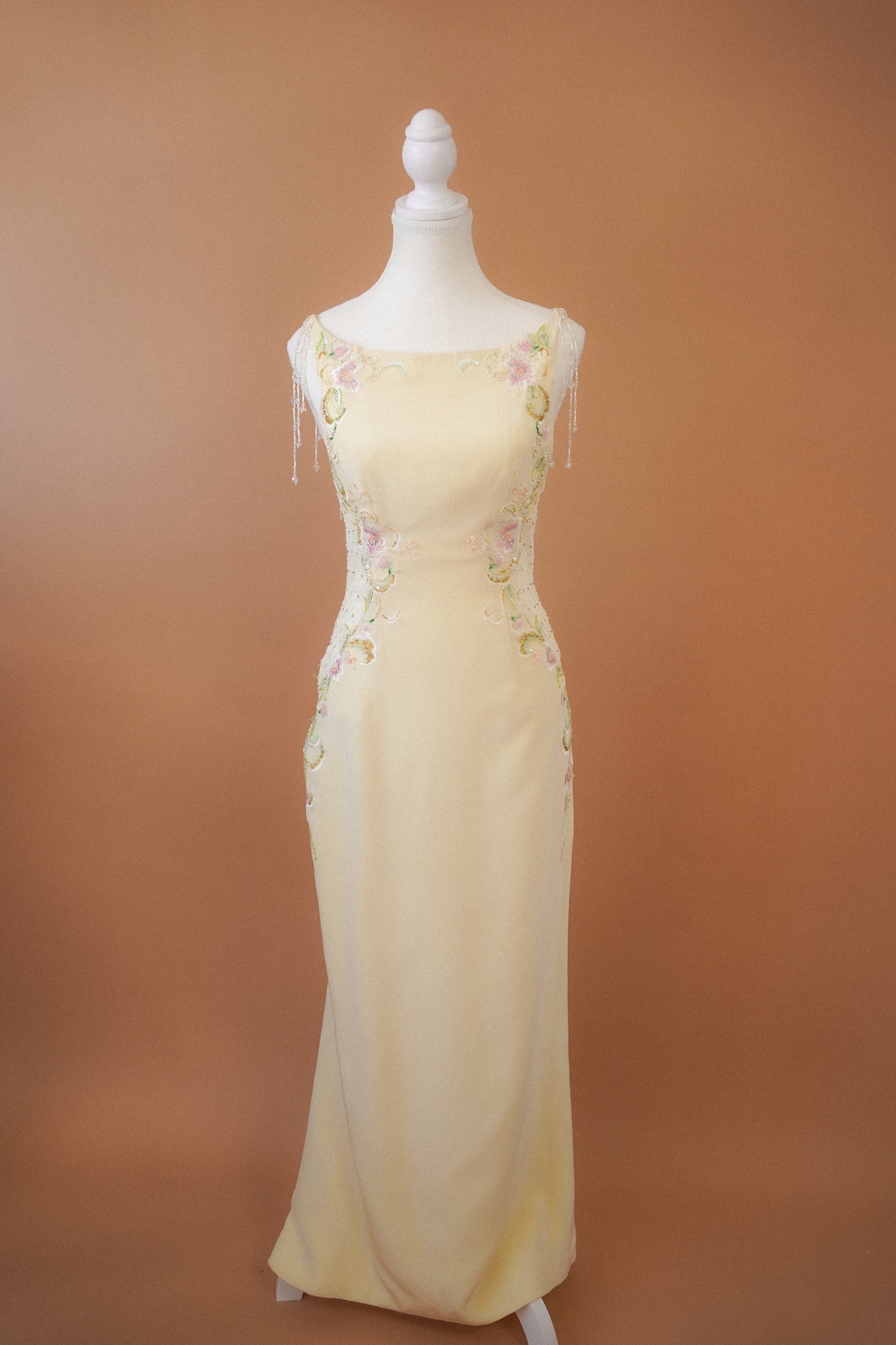 Stephen Yearick Butter Yellow Gown (S-M)