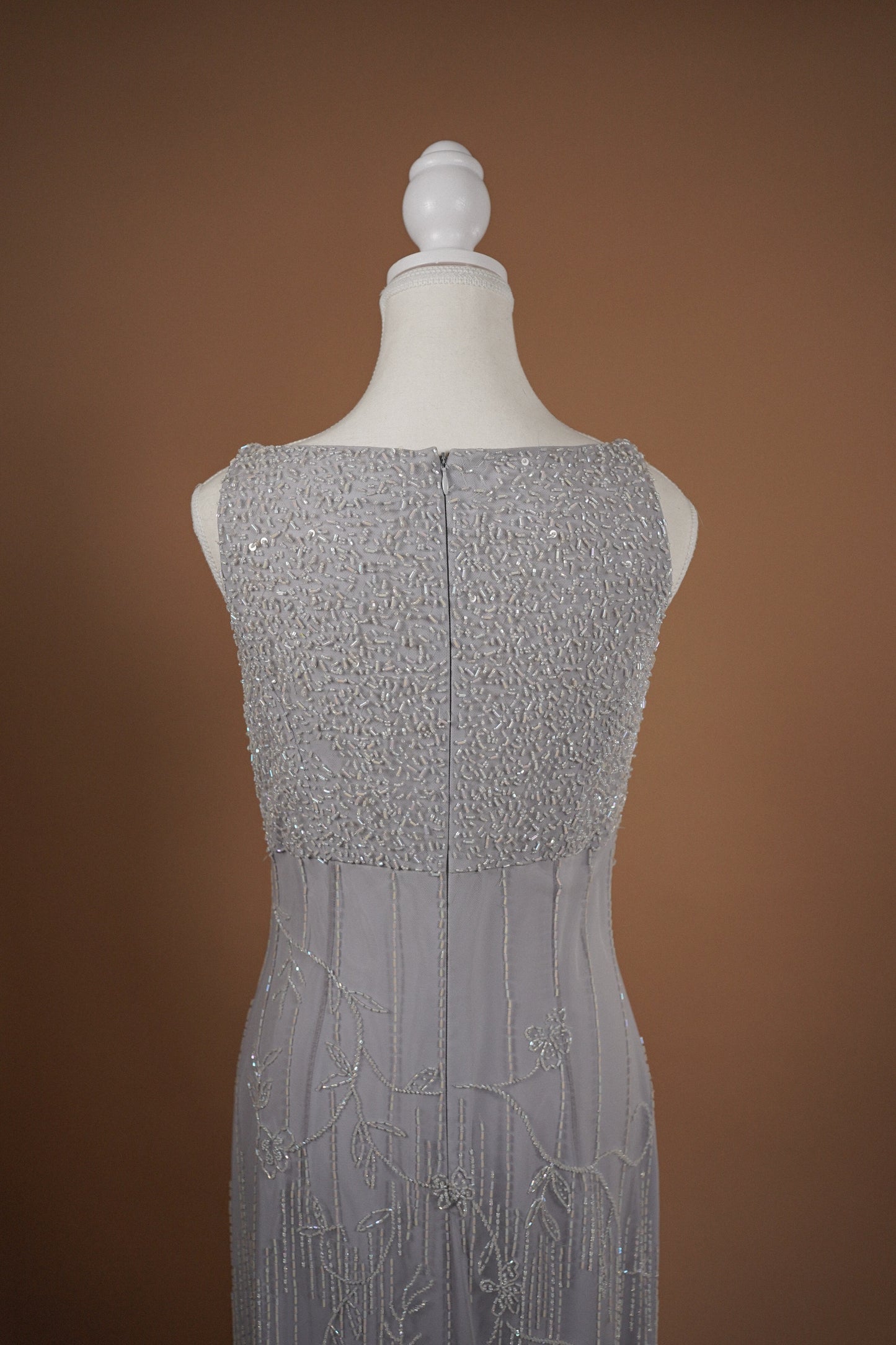 Bob Mackie Beaded Butterfly Gown (M)