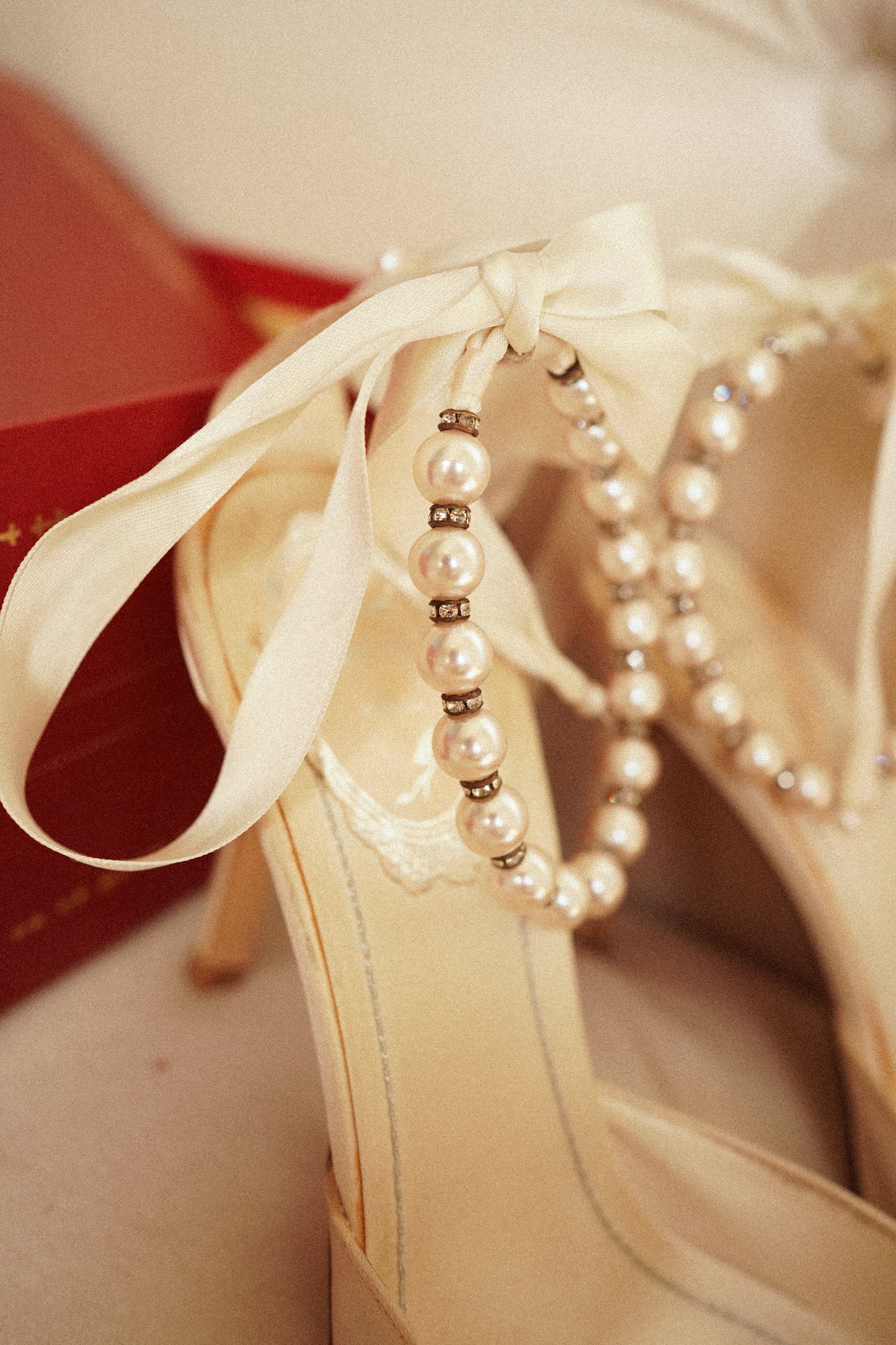 René Caovilla Pearl Heels - With Box and Dustbag