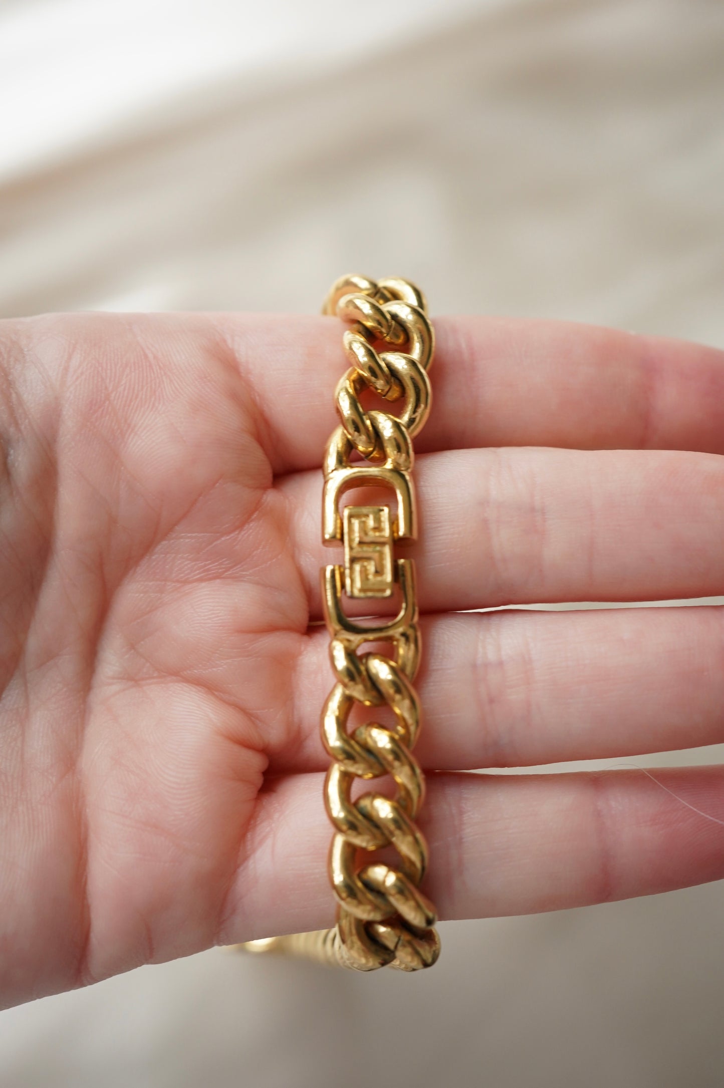 Gianni Versace Gold Medusa Medallion Collar Necklace