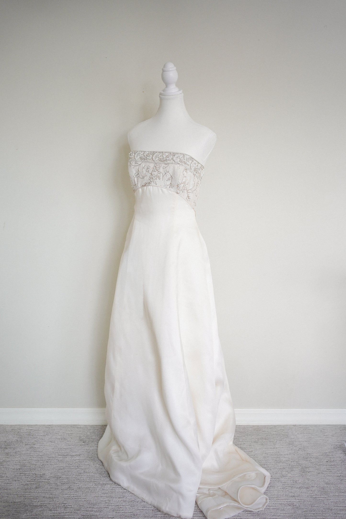 Givenchy Bridal Strapless Silk Gown