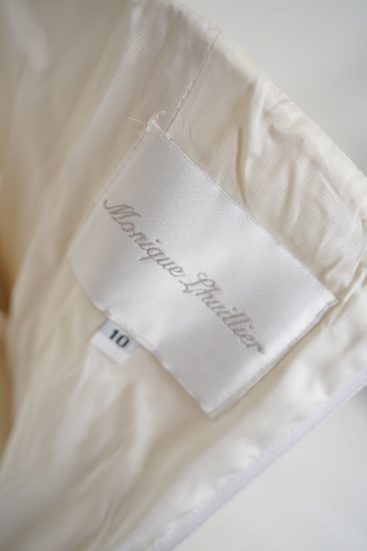 Monique Lhuillier Tulle Beaded Ball Gown