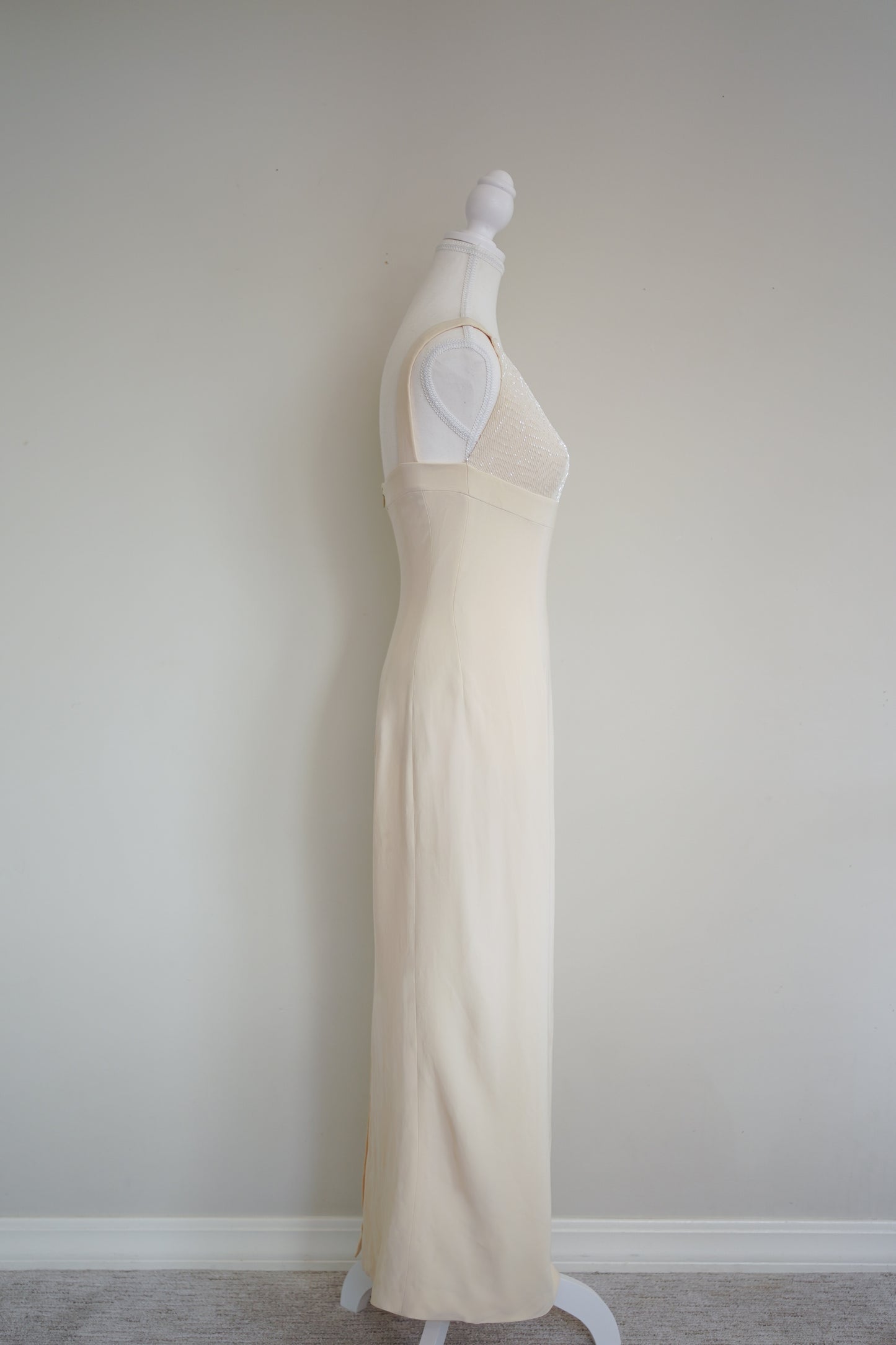 Giorgio Armani Beaded Column Dress