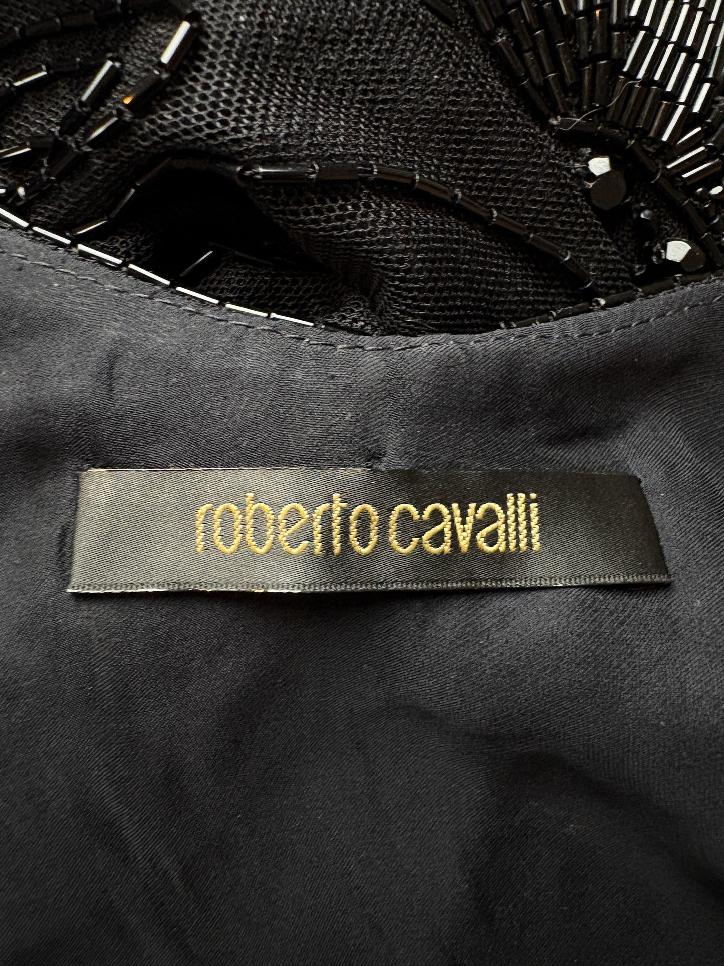 2007 Roberto Cavalli Side Slit Dress