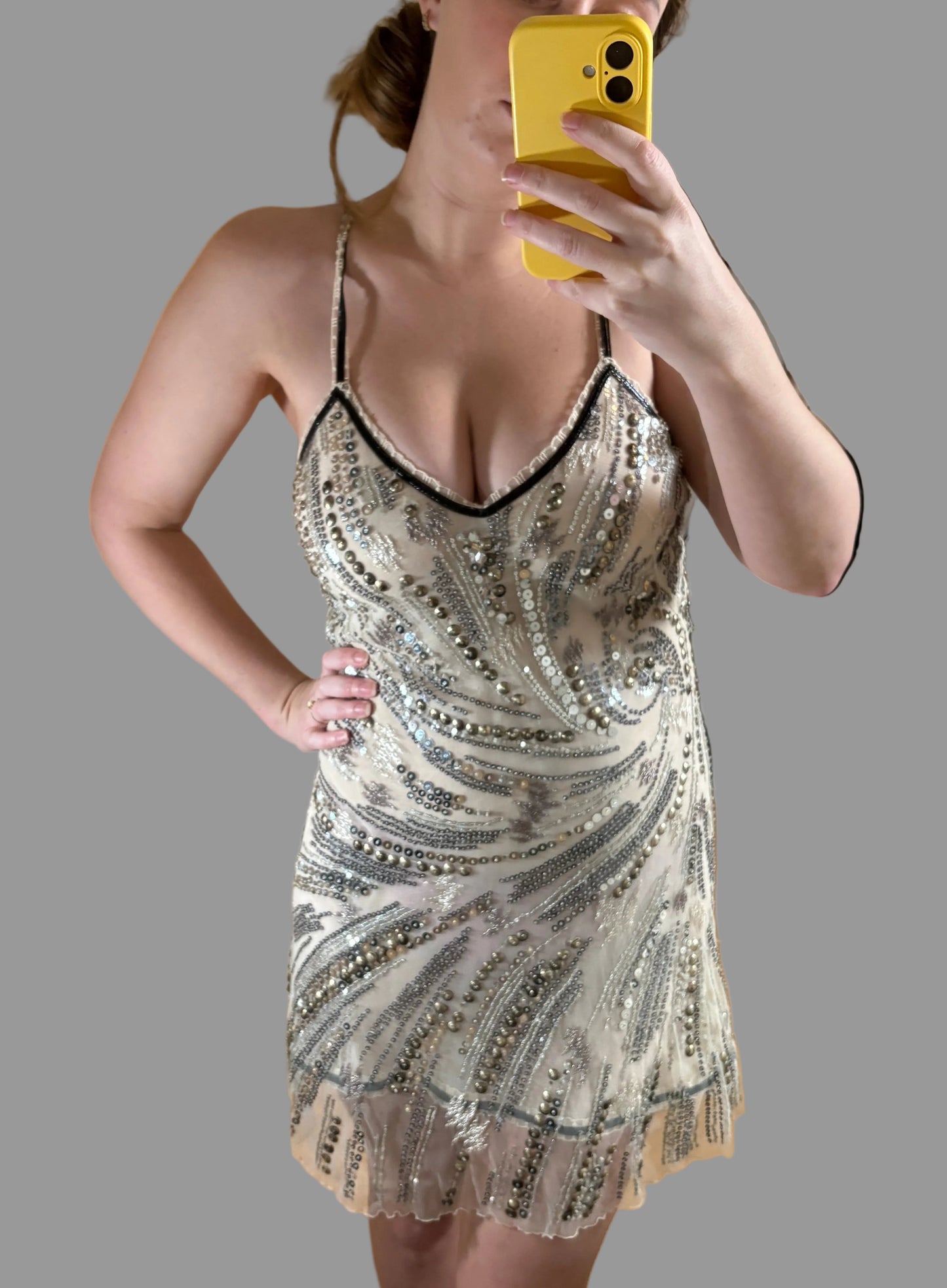 Vintage Blumarine Couture Mini Dress