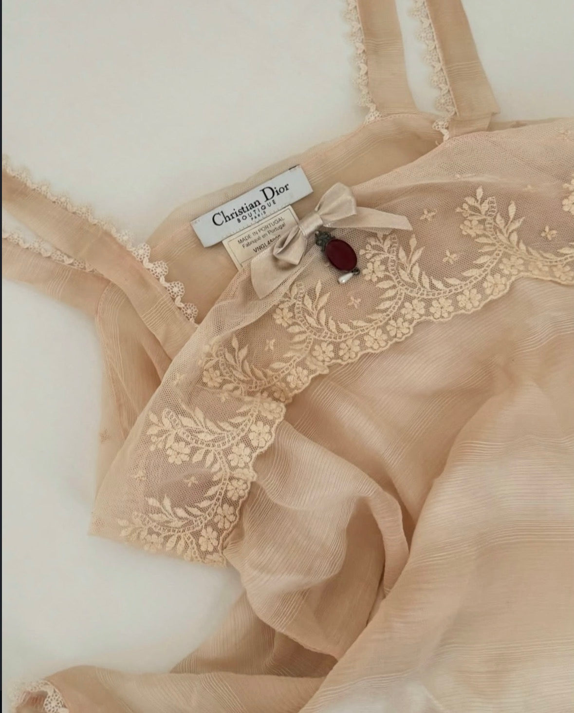 Christian Dior Lace Camisole