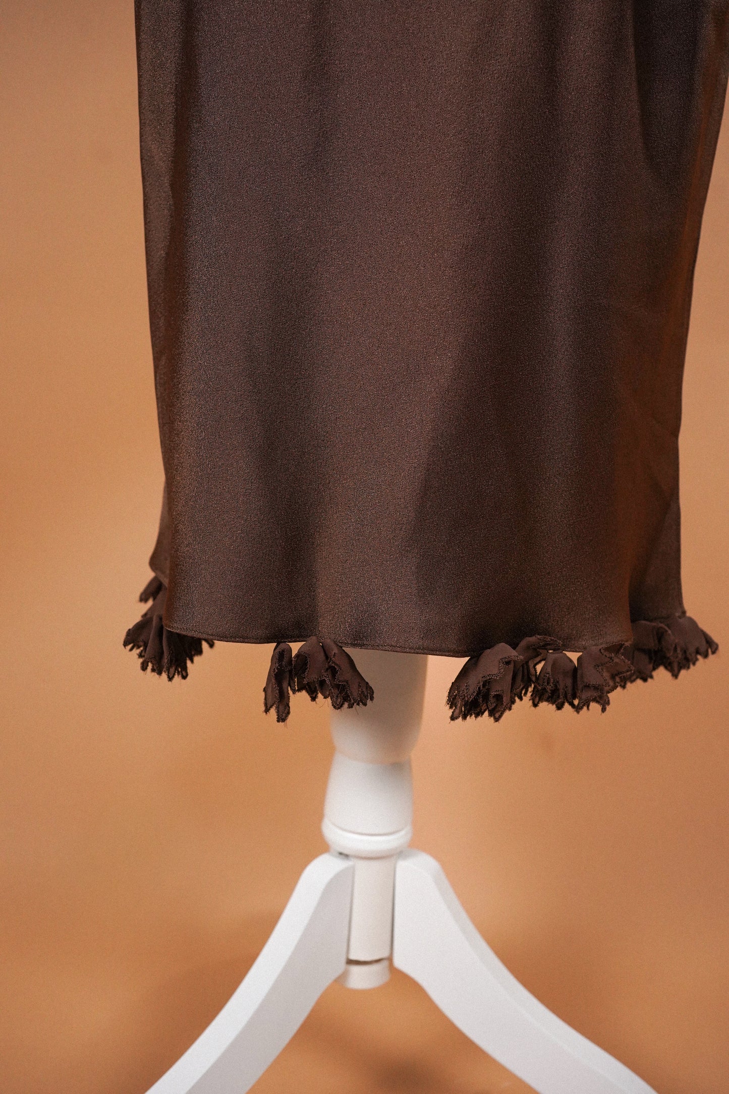 John Galliano SS 2001 Chocolate Brown Skirt (S)