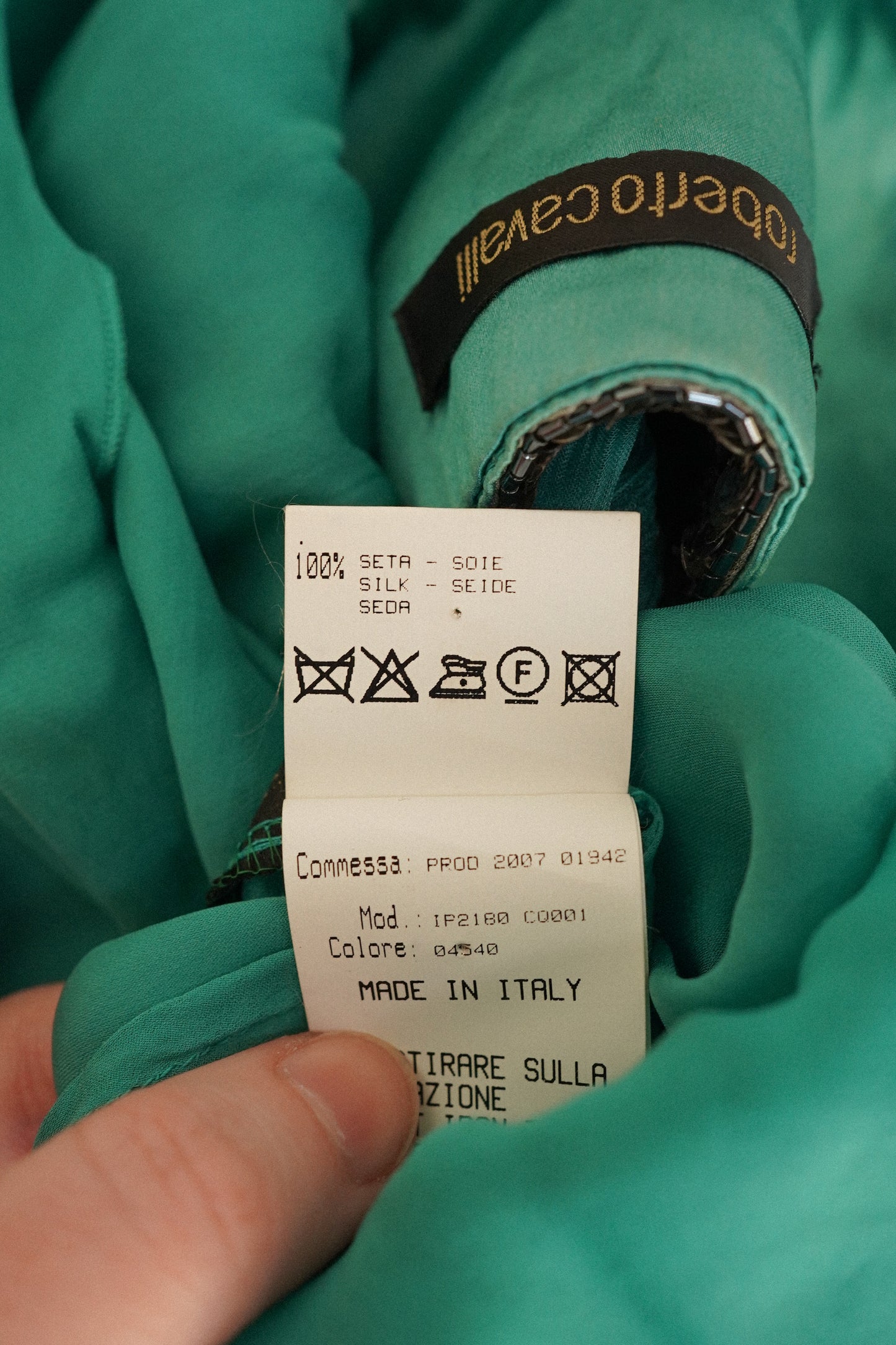 Roberto Cavalli Silk 2007 Dress (S)