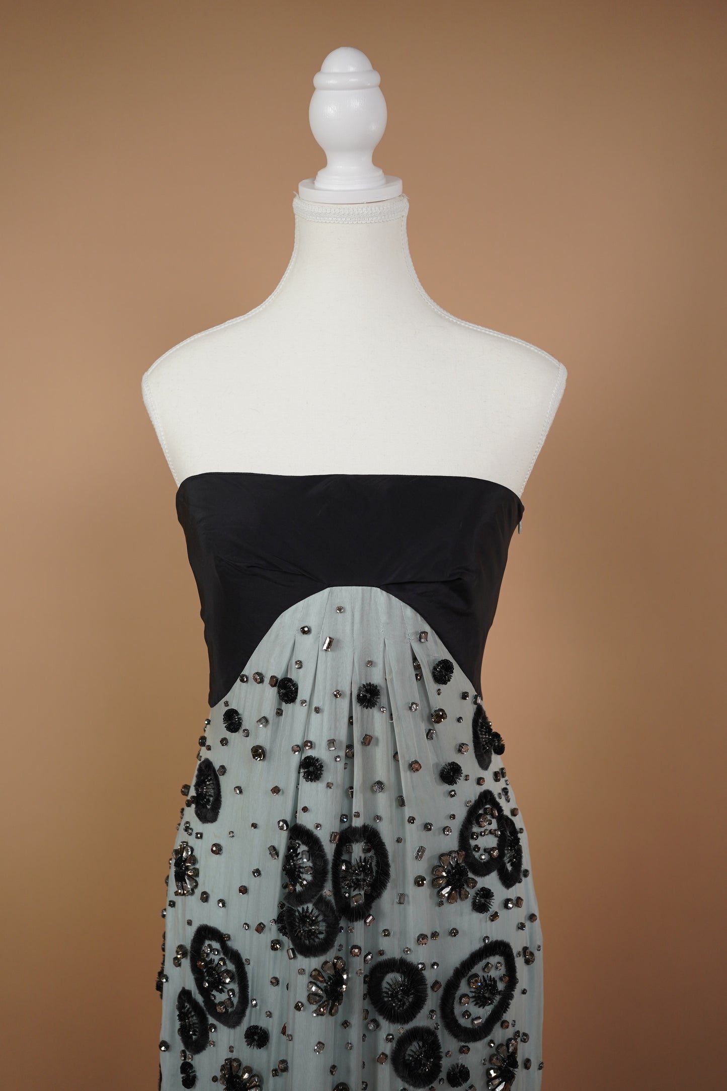 Valentino SS 2009 Blue Silk Runway Dress (M-L)