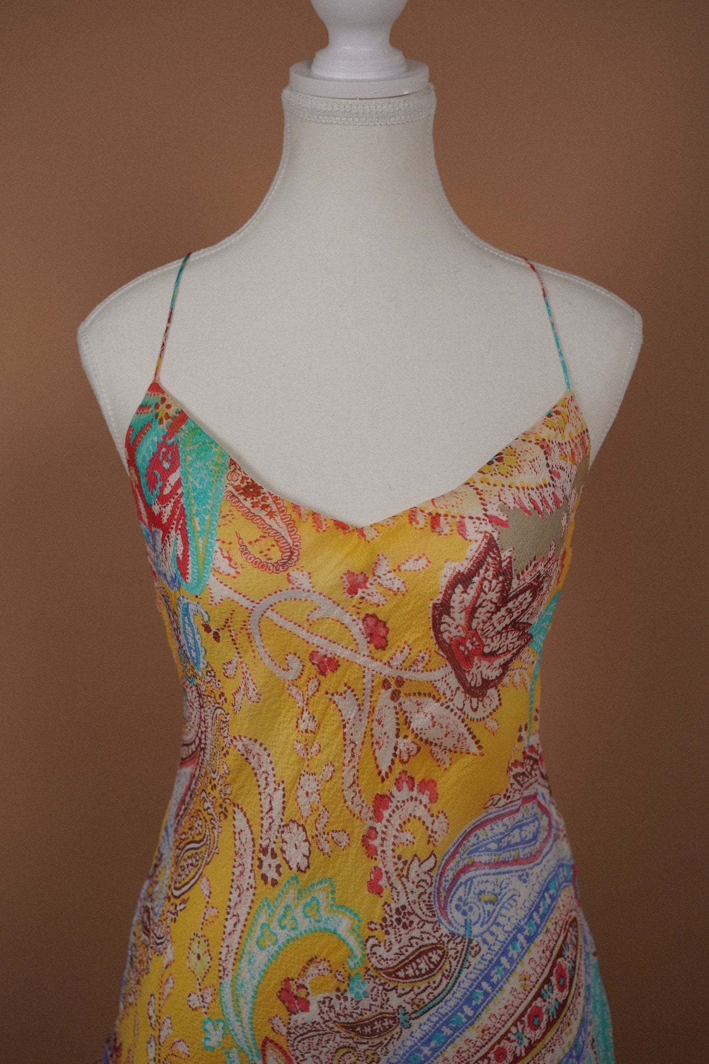 Resort 2008 Ralph Lauren Collection Silk Dress (M)