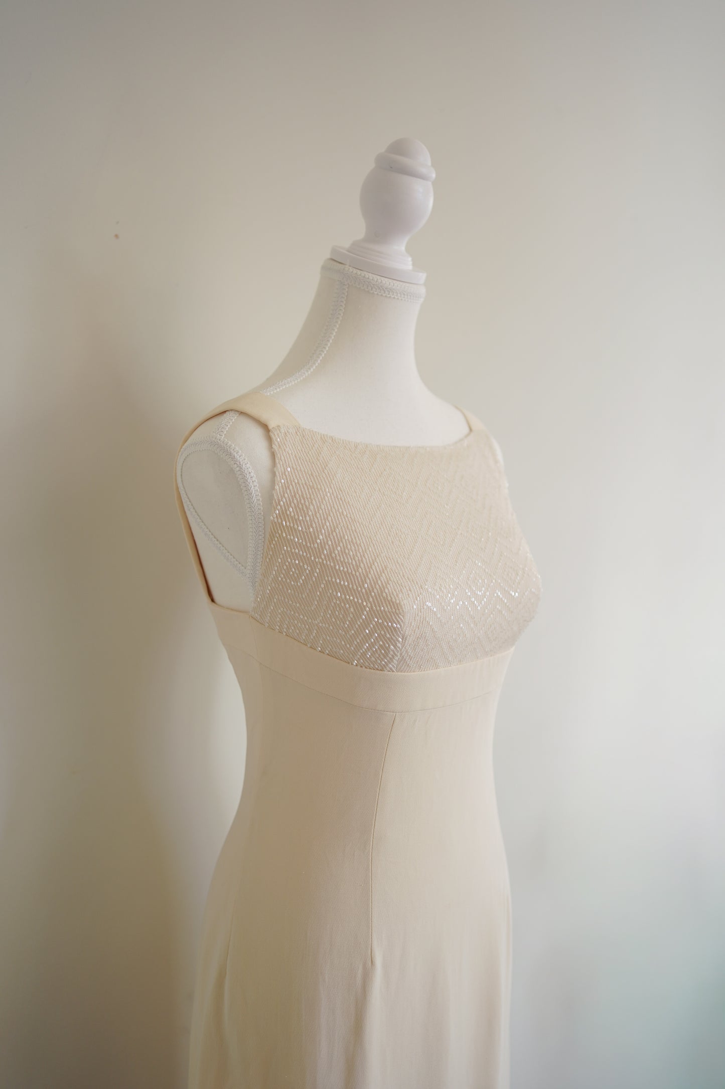 Giorgio Armani Beaded Column Dress