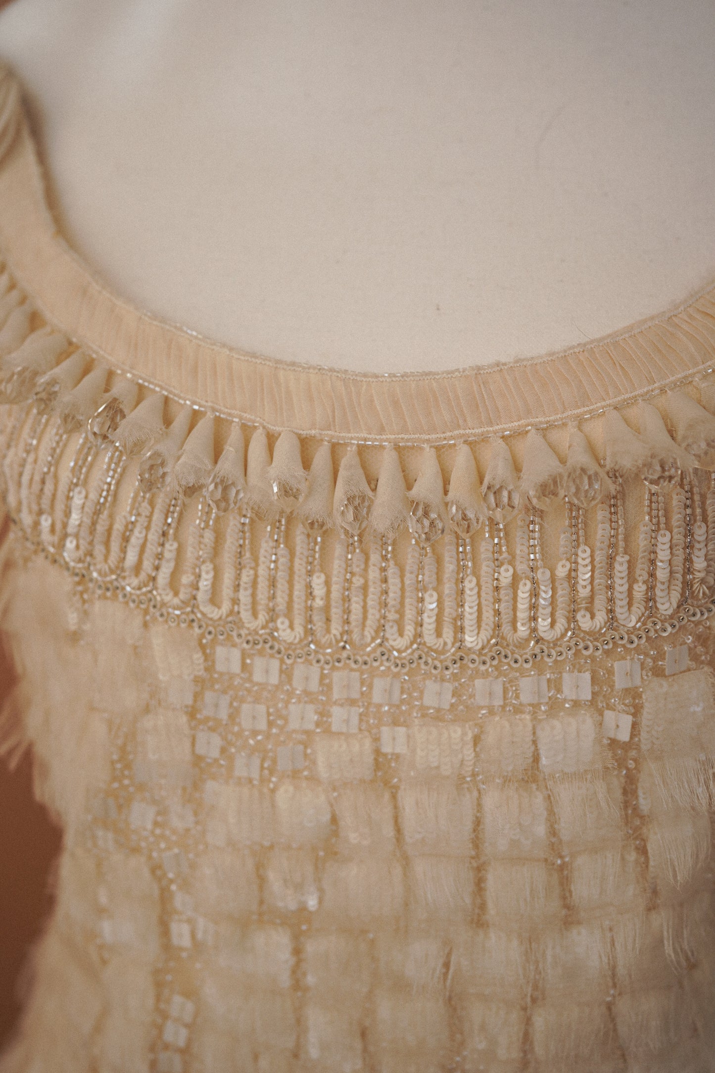 SS 2008 Valentino Embellished Runway Dress