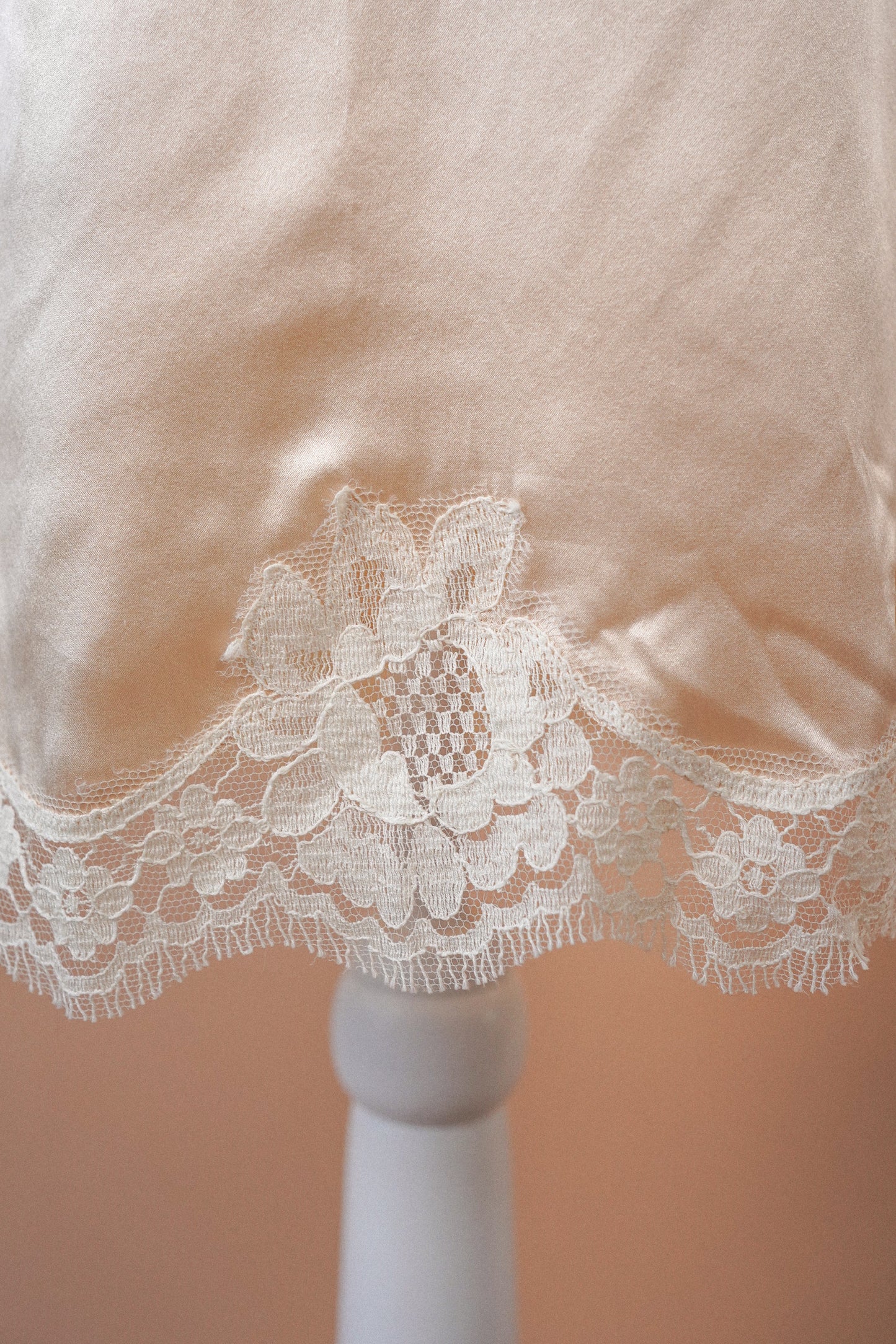 Dolce & Gabbana Champagne Silk Slip (M)