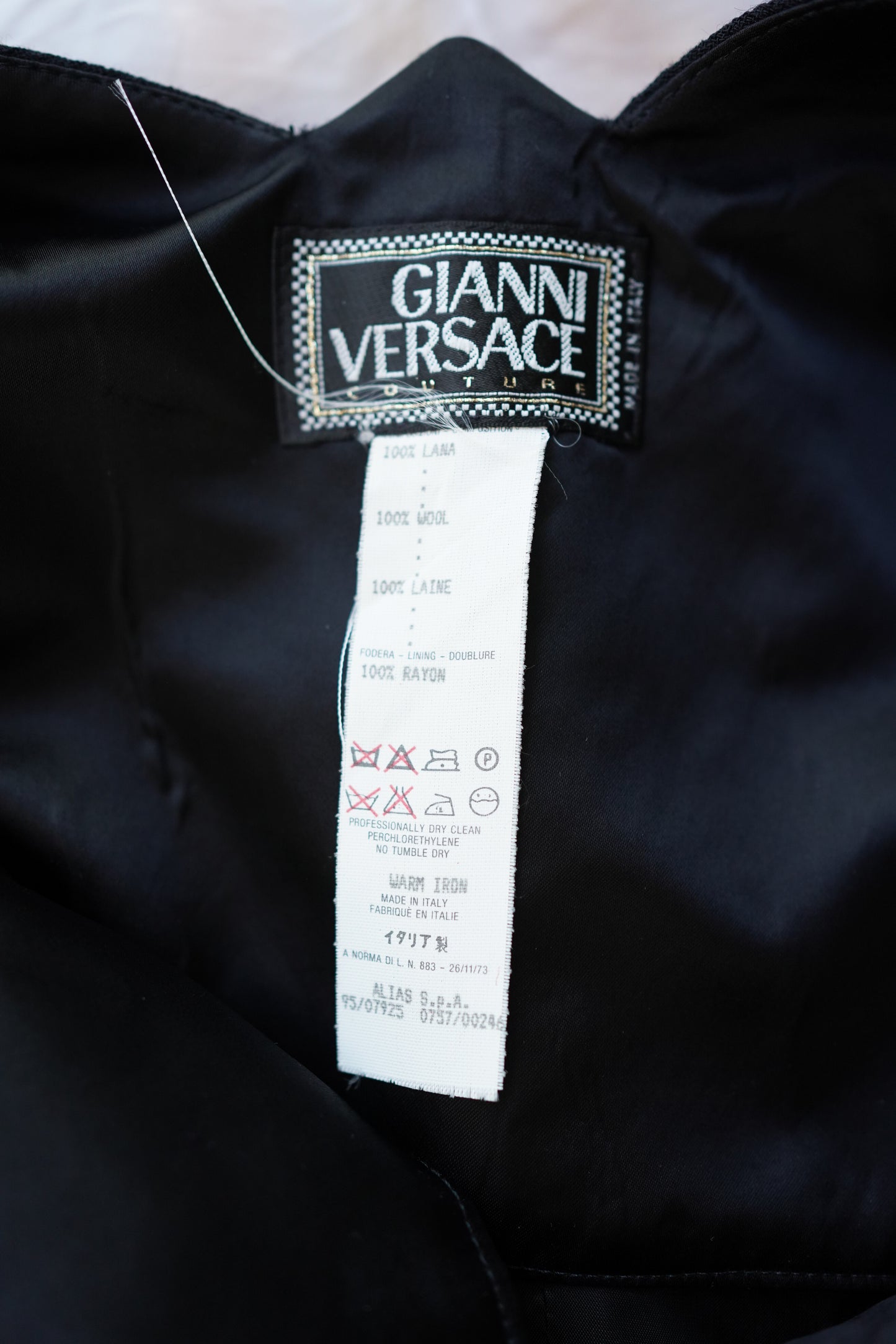 Vintage Gianni Versace Couture Dress