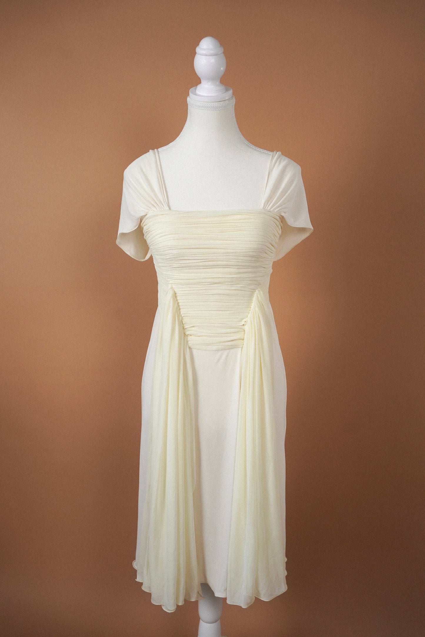 Yves Saint Laurent Ivory Dress (S)