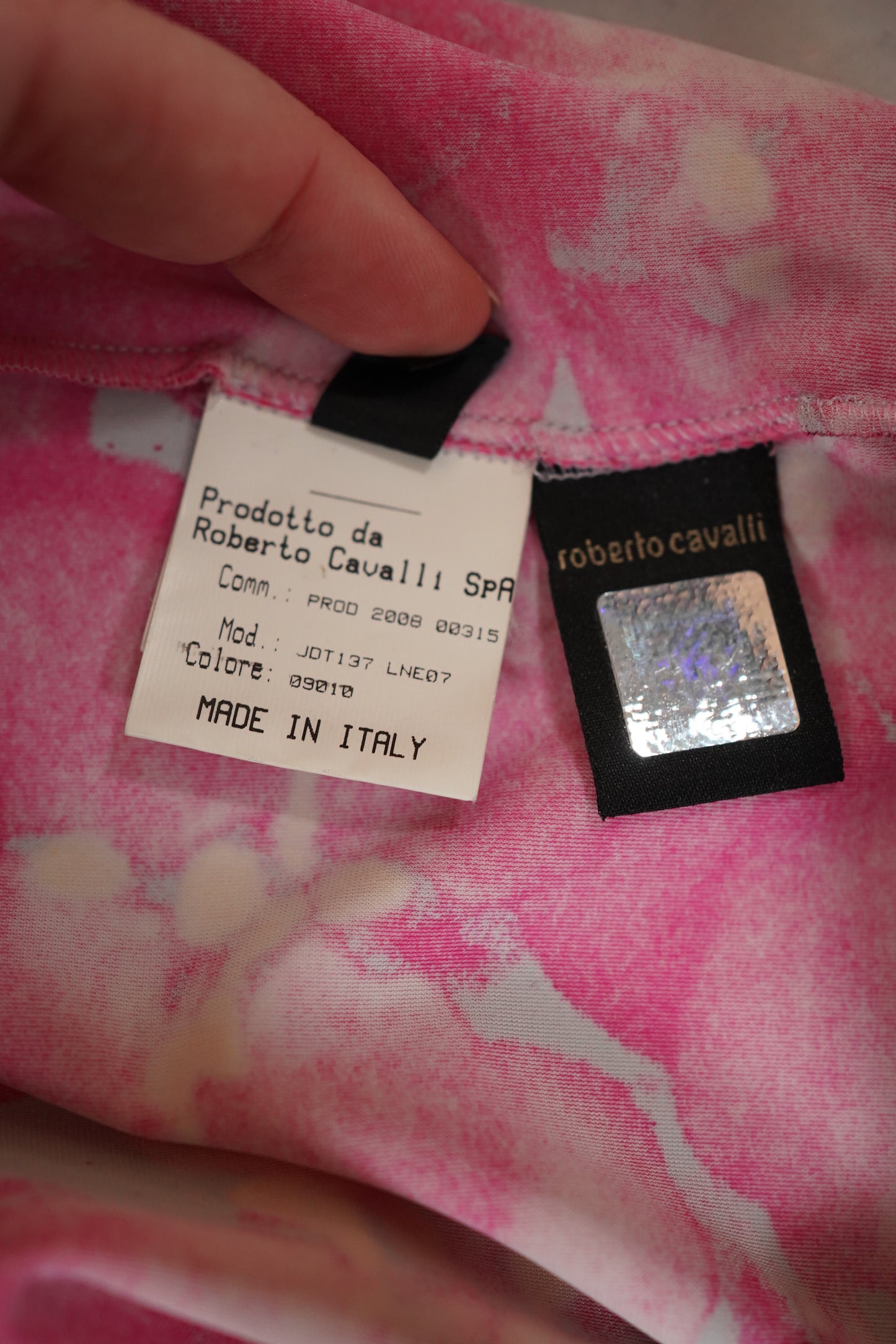 Roberto Cavalli Open Back Dress (M)