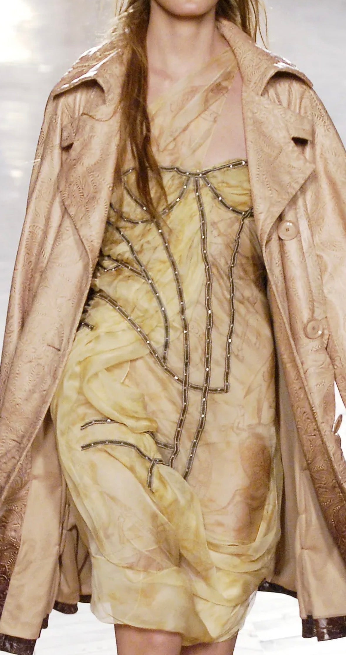 SS 2006 Christian Dior Dress - Runway Print