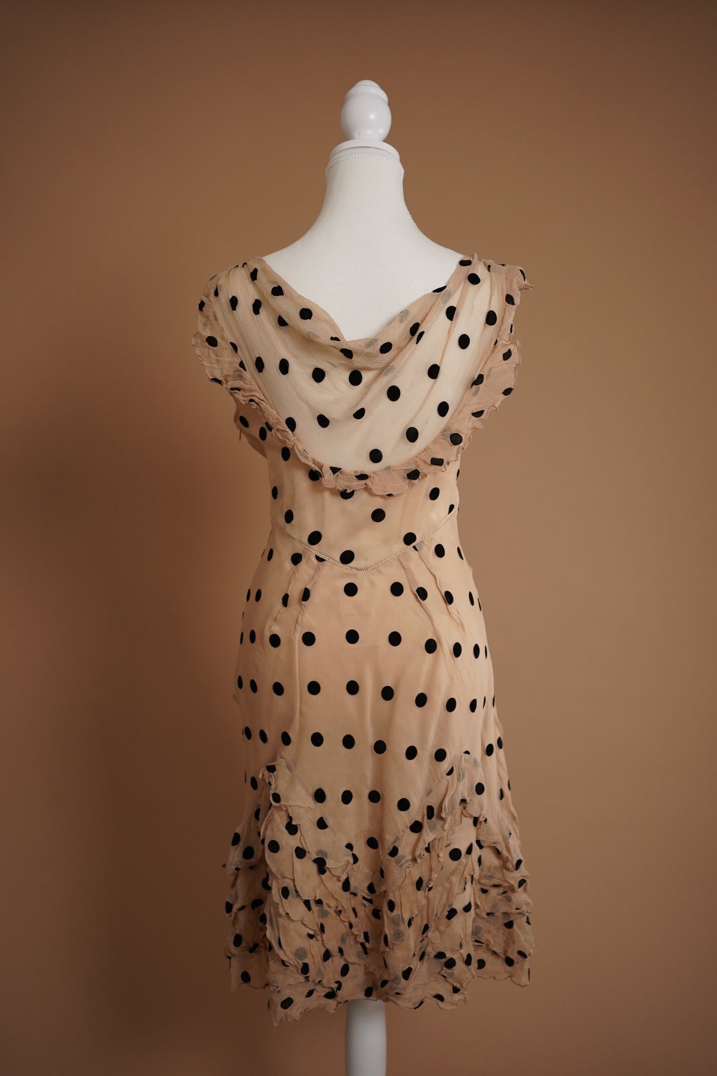 Galliano 2008 Ad Campaign Polka Dot Dress