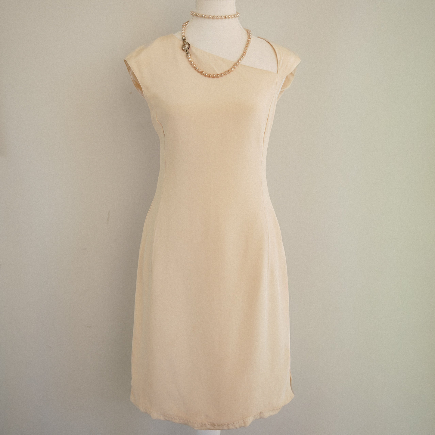 Valentino Boutique Asymmetrical Silk Dress