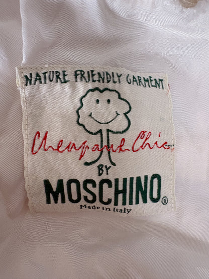 Moschino Cheap and Chic Ivory Floral Crochet Daisy Mini Dress — Moschino Cheap and Chic designer label