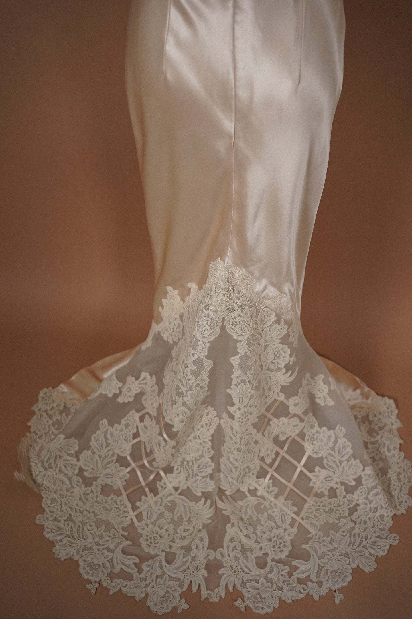 Vintage Vera Wang Strapless Wedding Gown