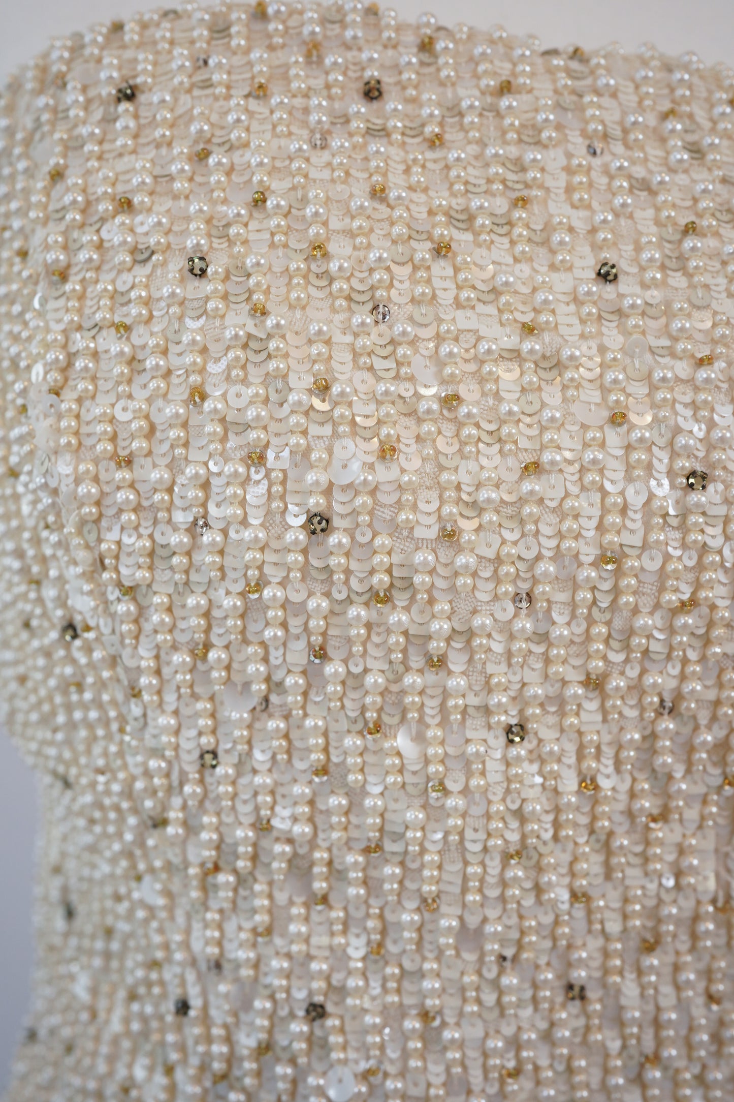 Vintage Vera Wang Beaded Silk Wedding Gown