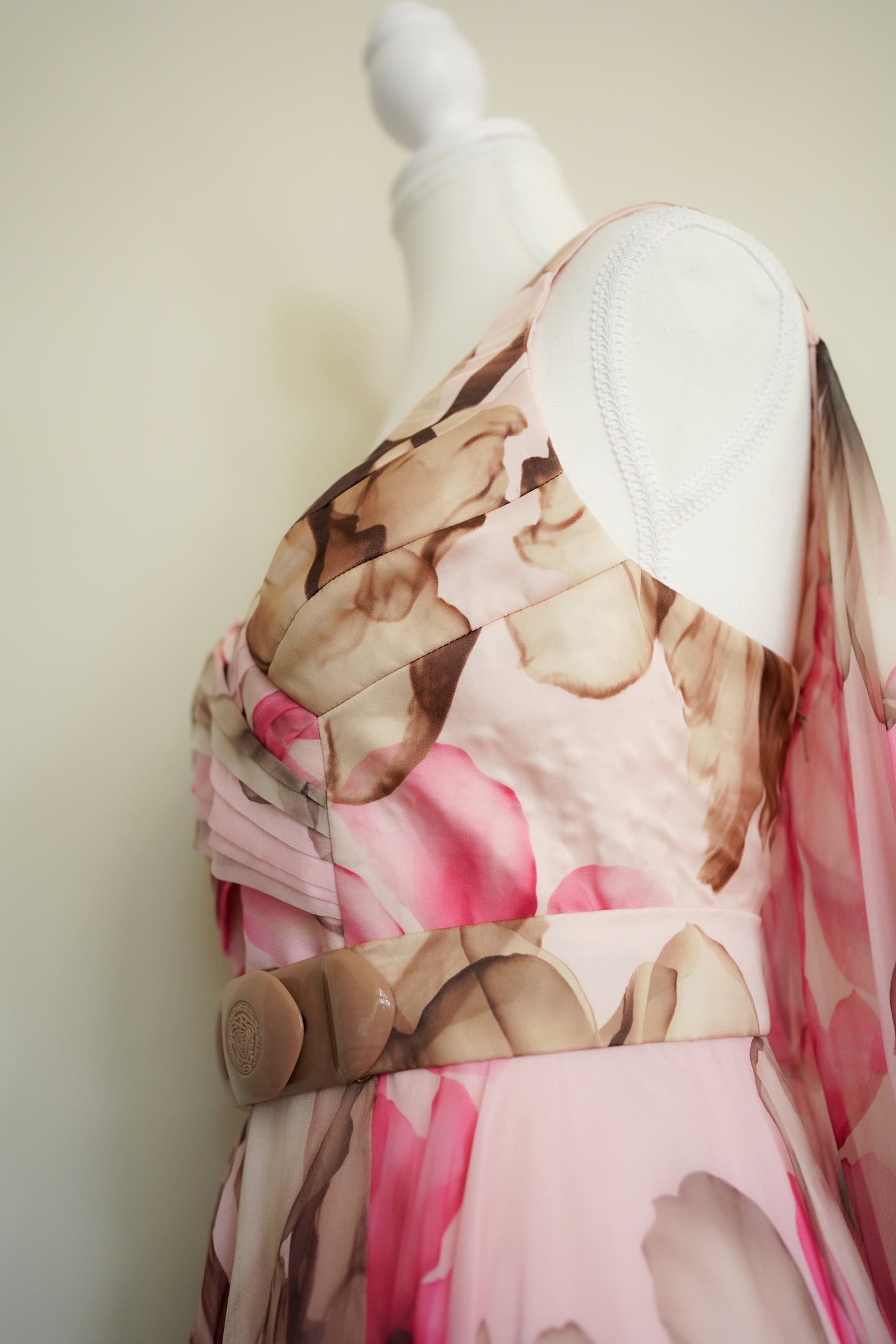 Versace Resort 2008 Silk Chiffon Dress