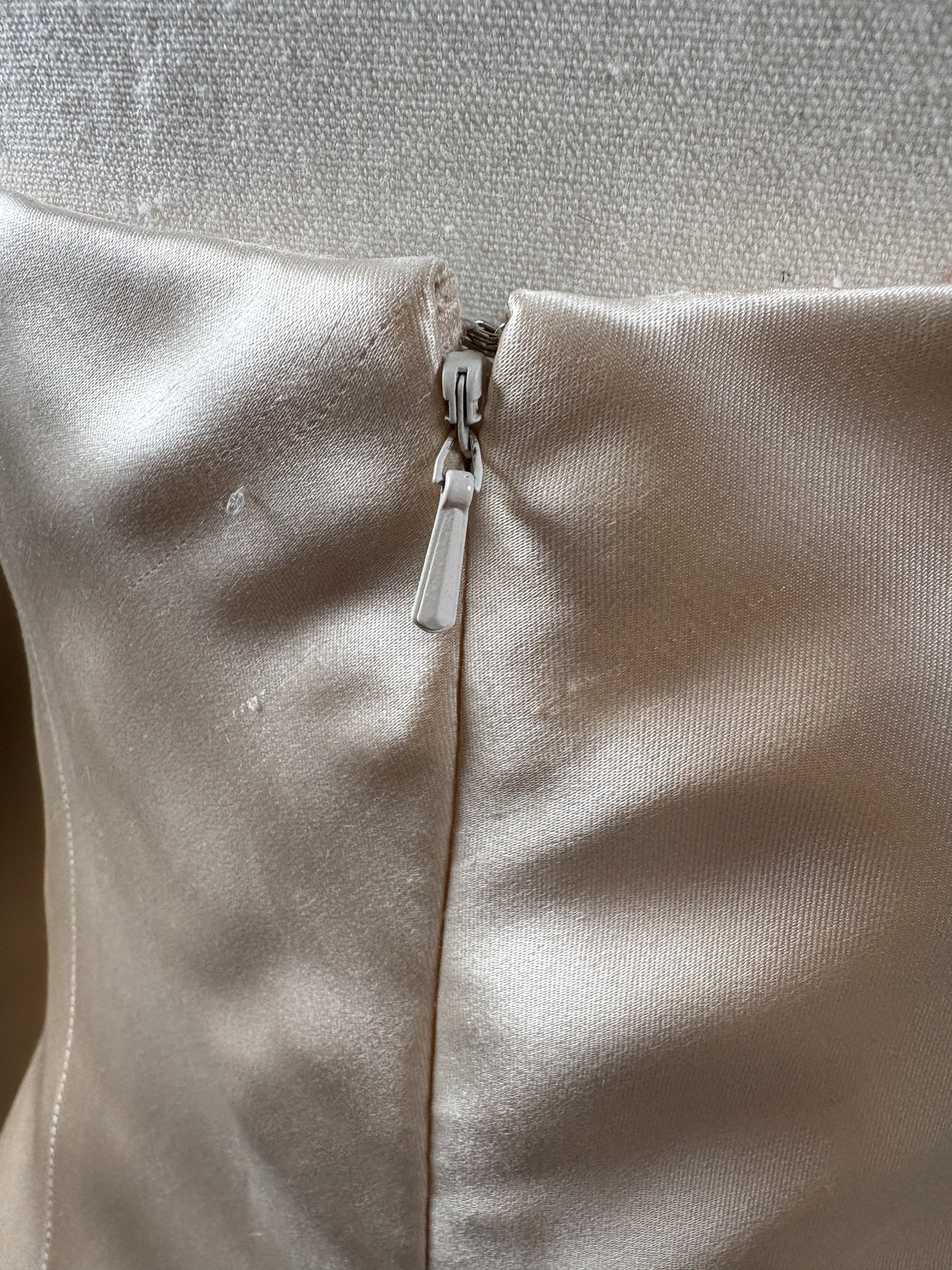 Vintage Vera Wang Strapless Wedding Gown