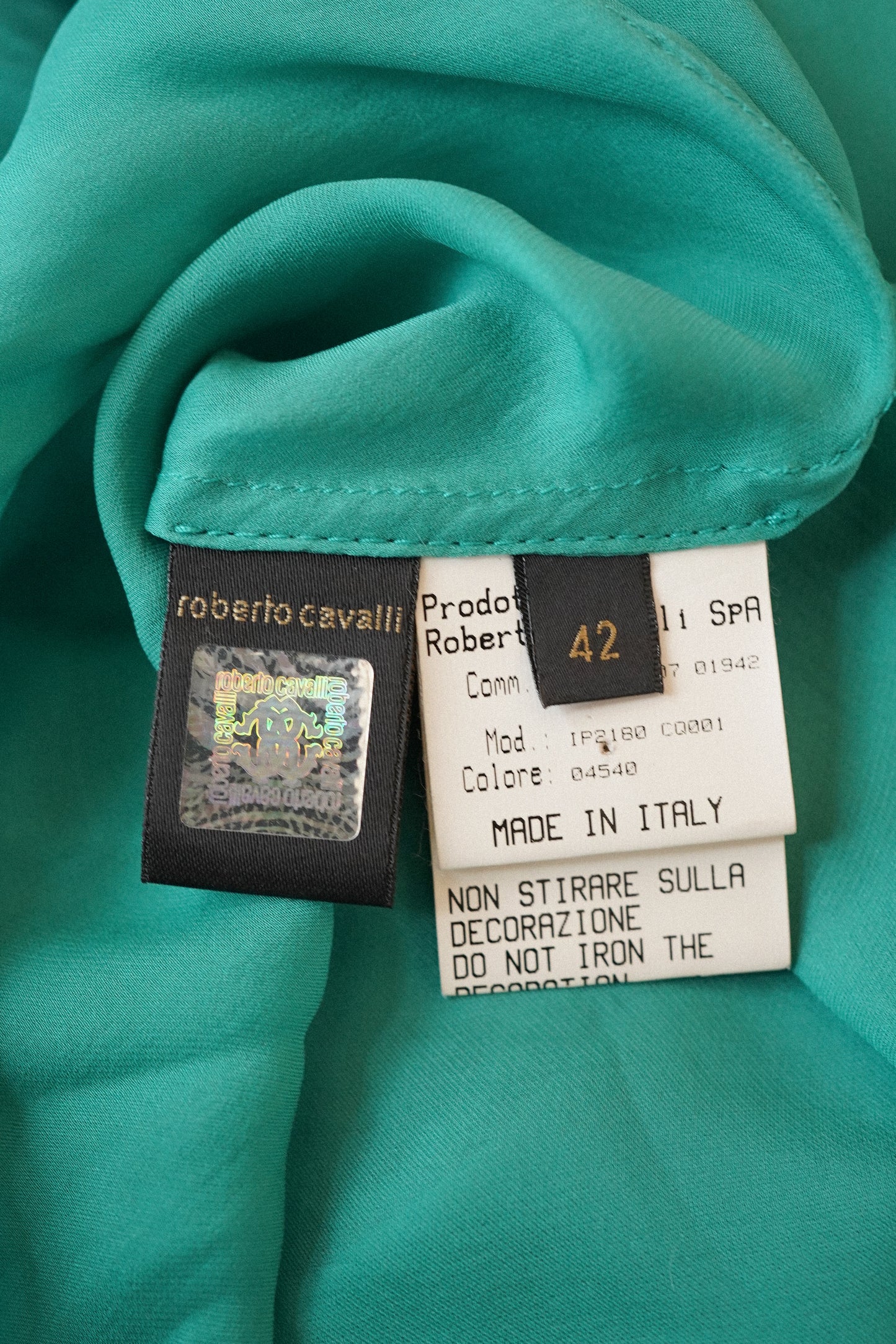 Roberto Cavalli Silk 2007 Dress (S)