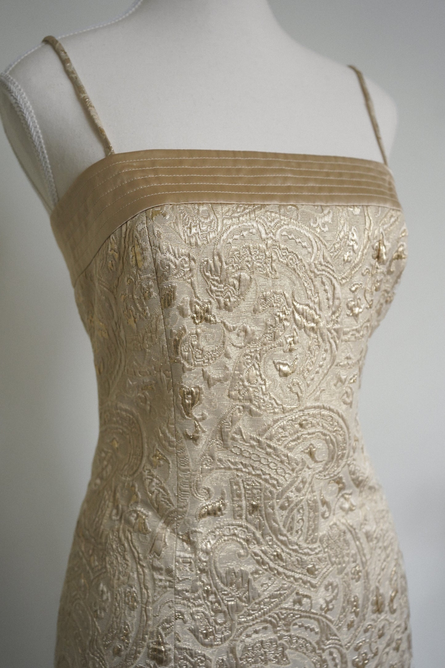 Escada Couture Brocade Dress