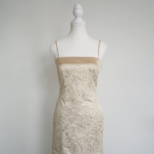 Escada Couture Brocade Dress