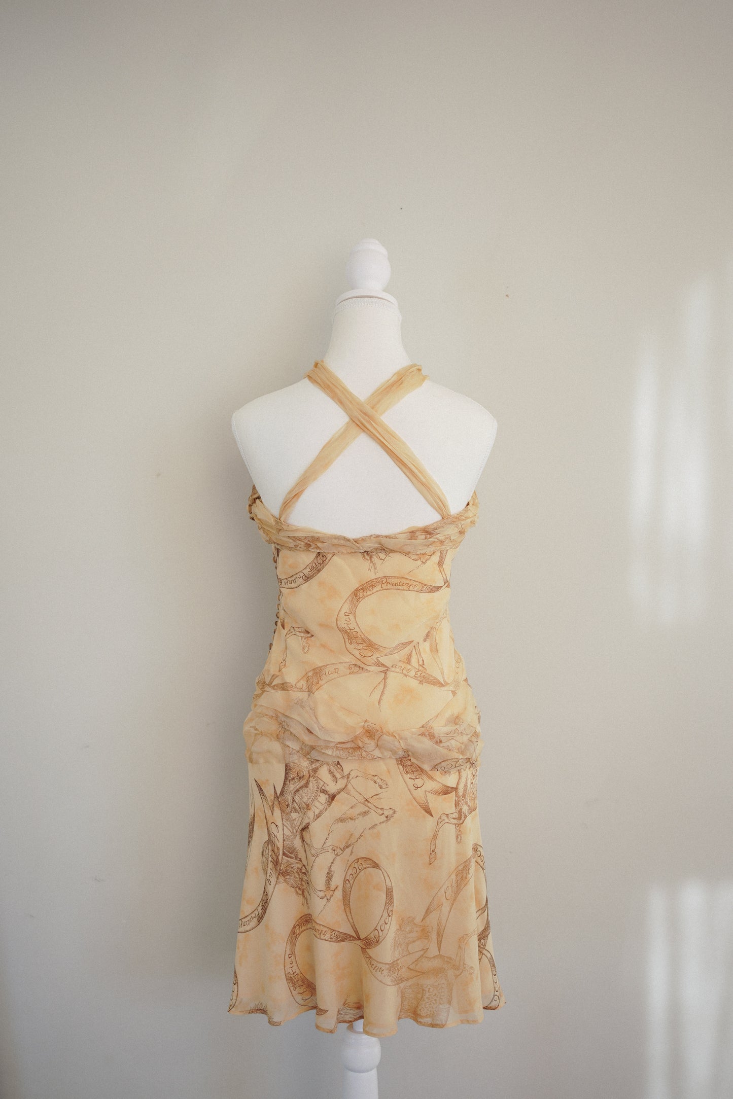 SS 2006 Christian Dior Dress - Runway Print