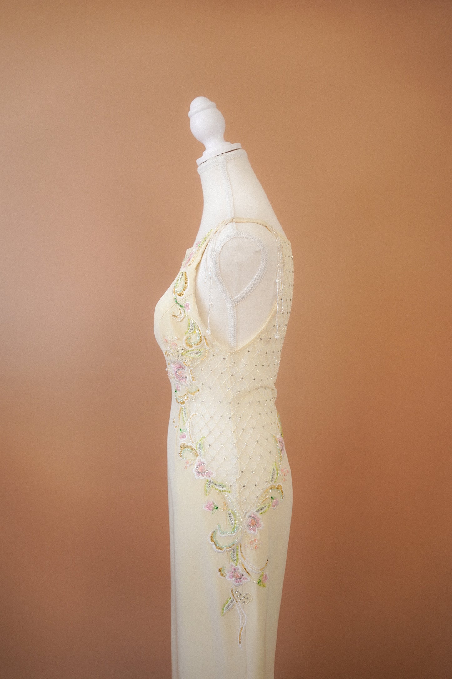 Stephen Yearick Butter Yellow Gown (S-M)