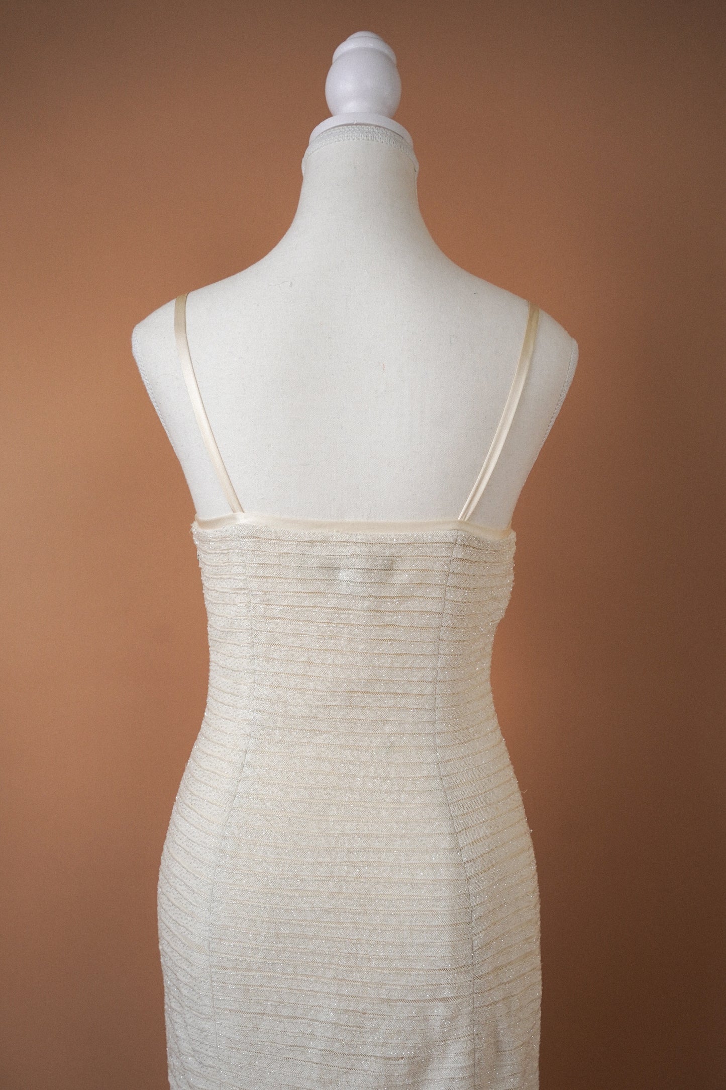 Fall 2005 Runway Ralph Lauren Collection Beaded Ivory Gown (S)