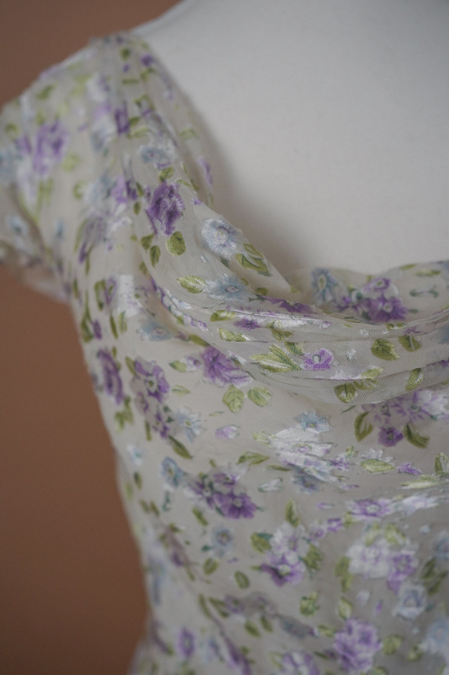 Vintage Floral Dress (M)