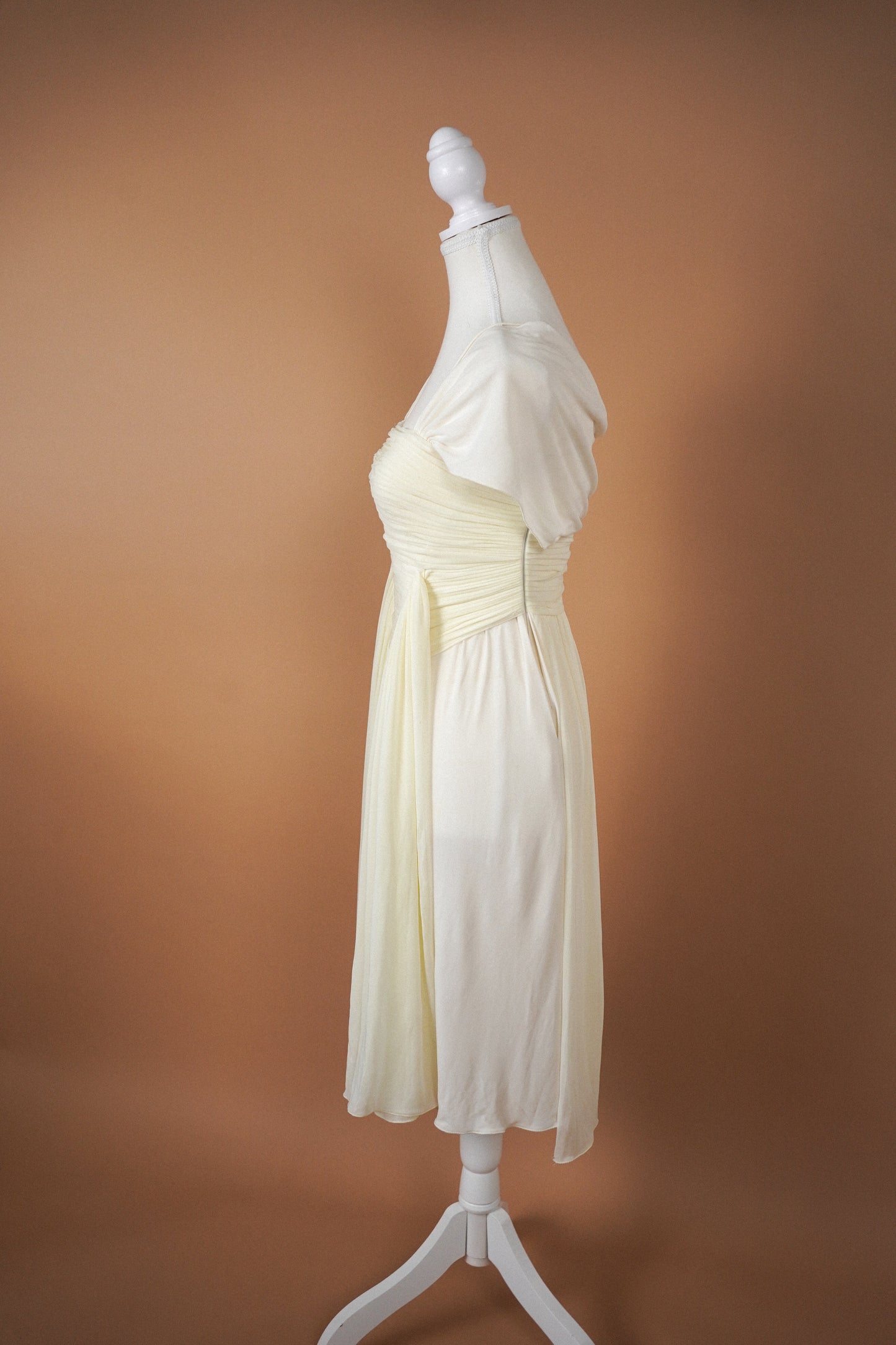 Yves Saint Laurent Ivory Dress (S)