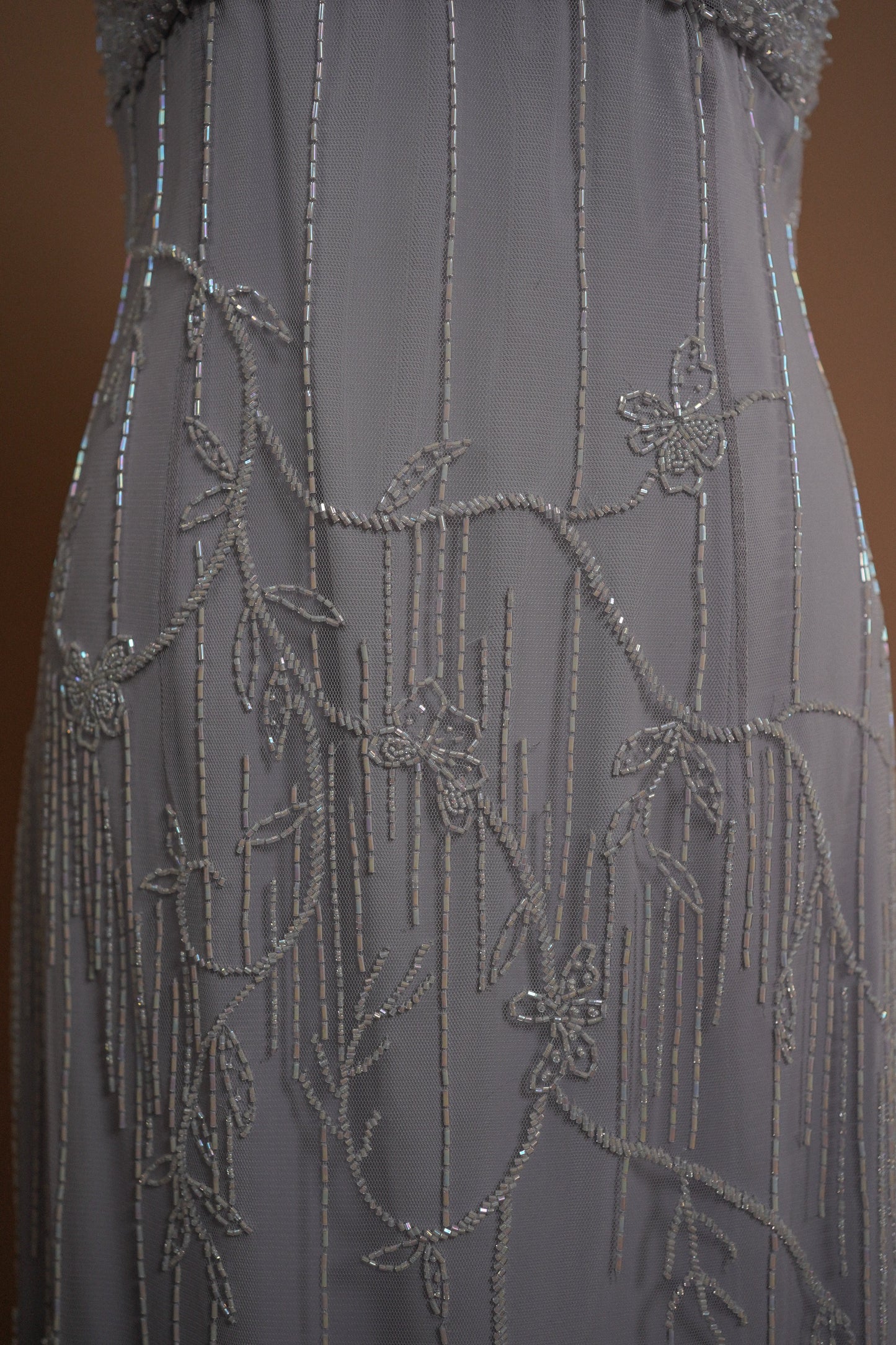 Bob Mackie Beaded Butterfly Gown (M)