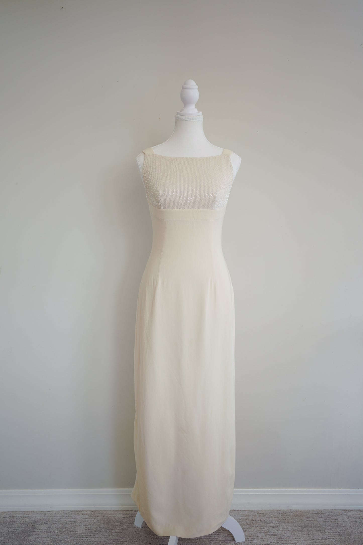 Giorgio Armani Beaded Column Dress